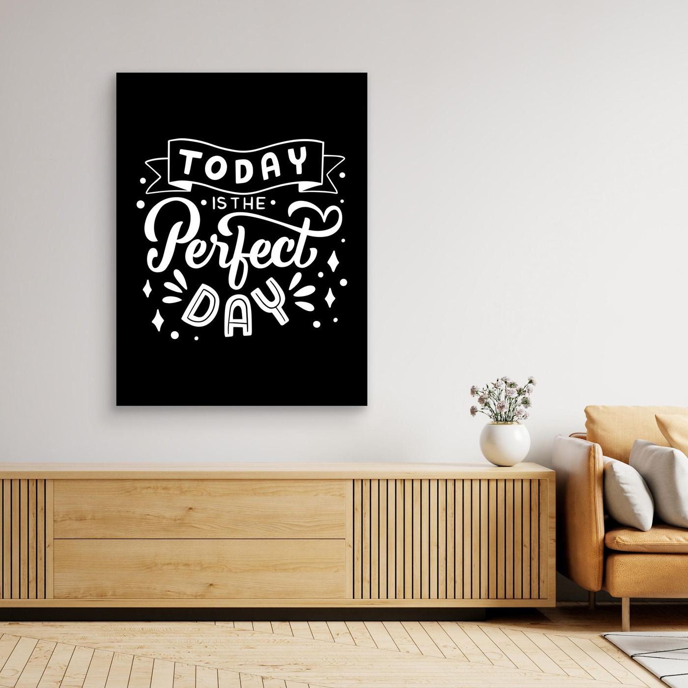 Today Is The Perfect Day SVG | Inspirational Quote Typography Design