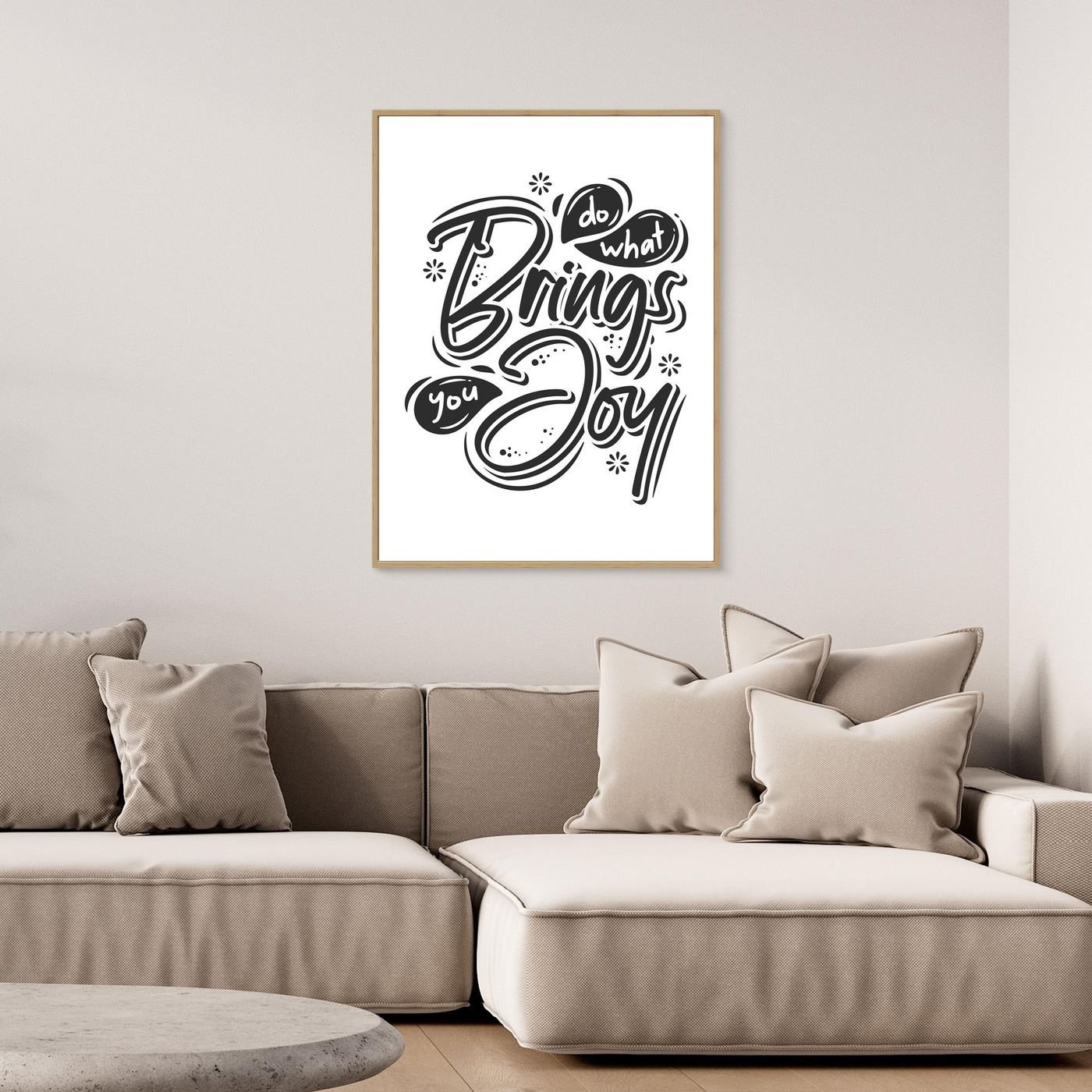 Do What Brings You Joy | Inspirational Hand Lettering Typography