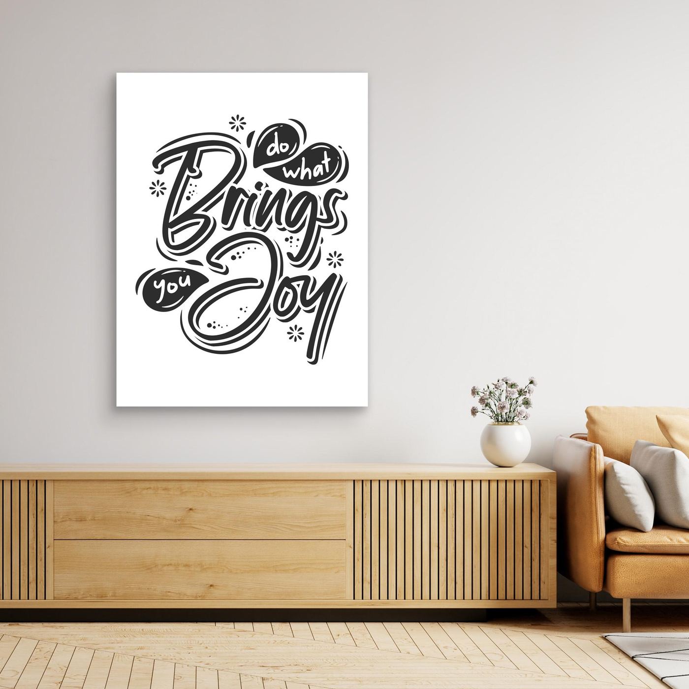 Do What Brings You Joy | Inspirational Hand Lettering Typography