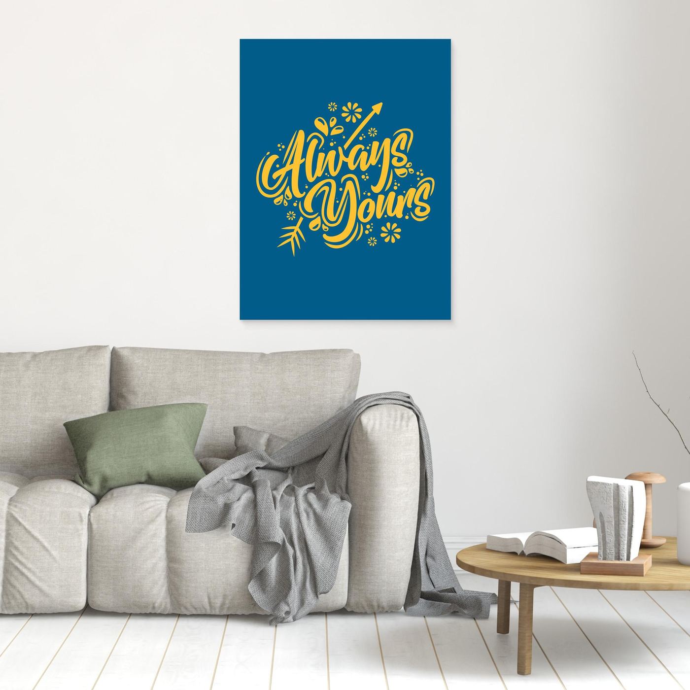 Always Yours | Romantic Hand Lettering Typography Design