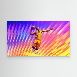 Kobe Bryant 4K Los Angeles Lakers Legend Digital Art Wallpaper