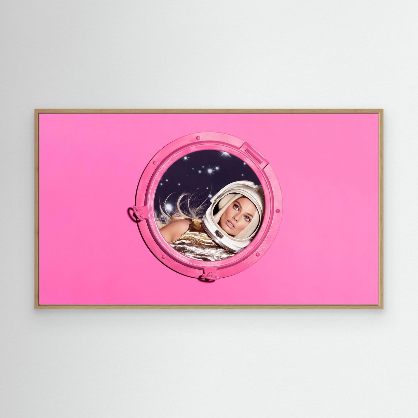 Pink Astronaut Aesthetic Space 4K Wallpaper