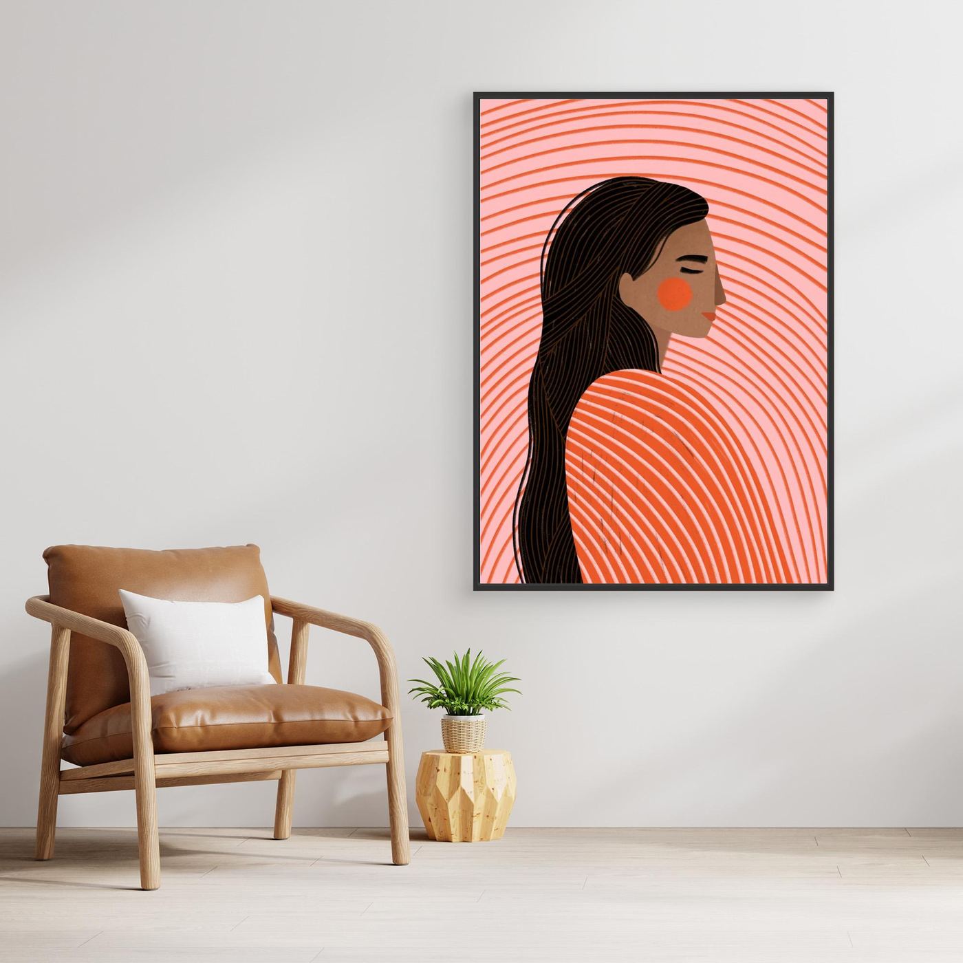 The Woman With the Lines by Bea Müller