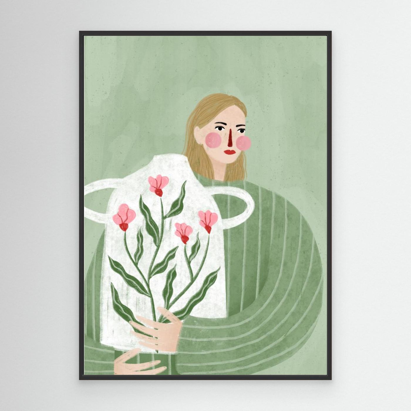 The Woman With He Vase by Bea Müller