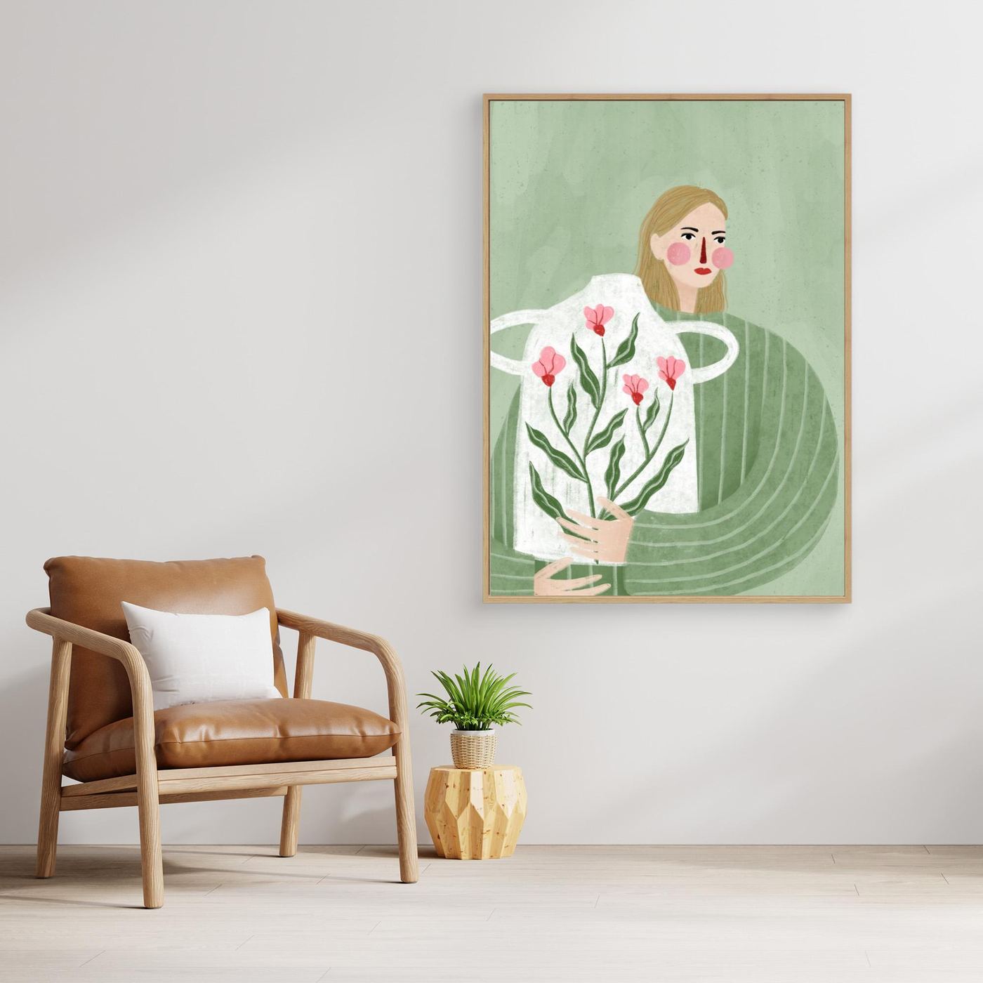 The Woman With He Vase by Bea Müller
