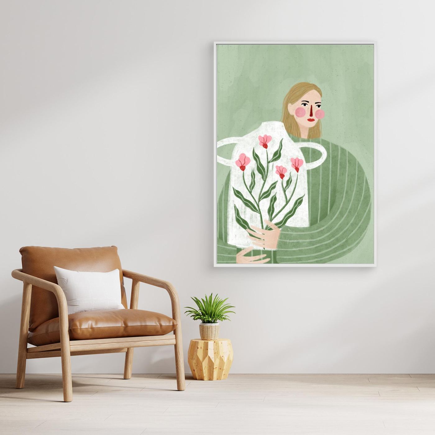 The Woman With He Vase by Bea Müller