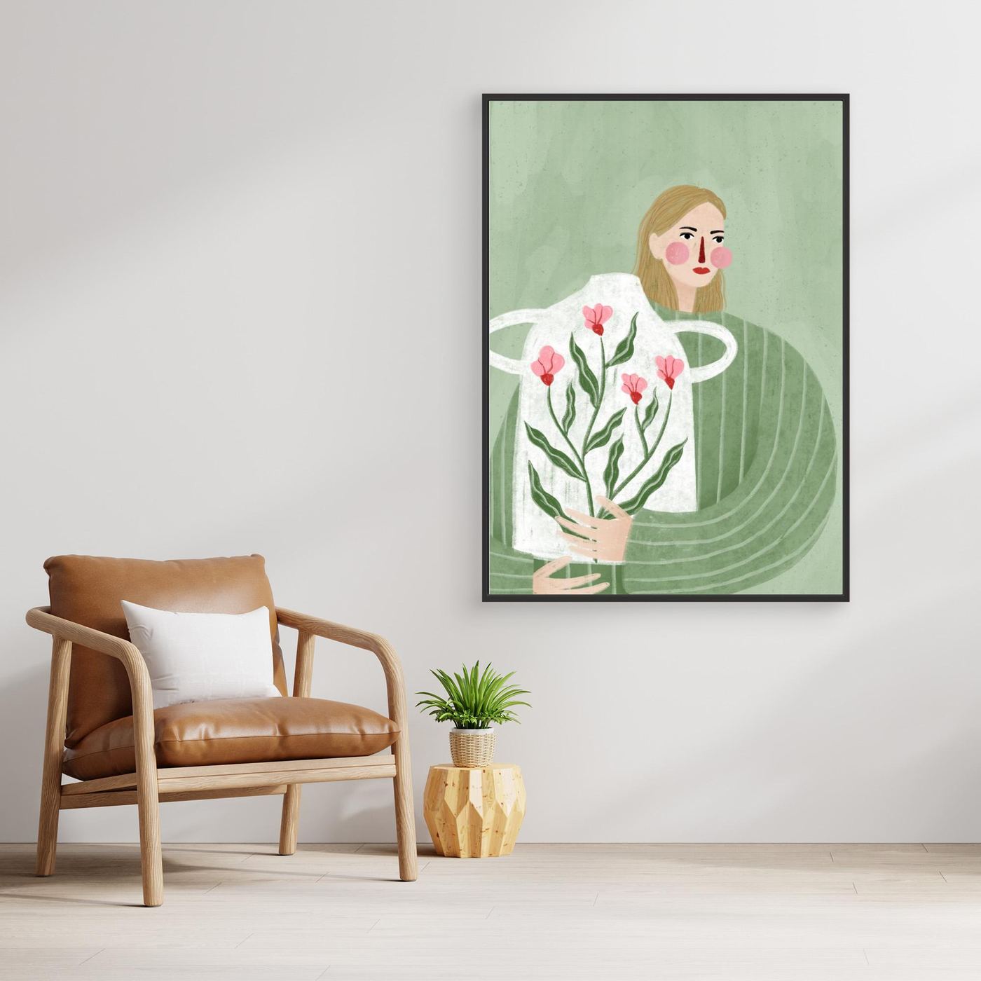 The Woman With He Vase by Bea Müller