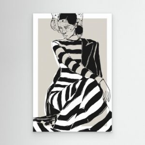 Striped Dress by Treechild