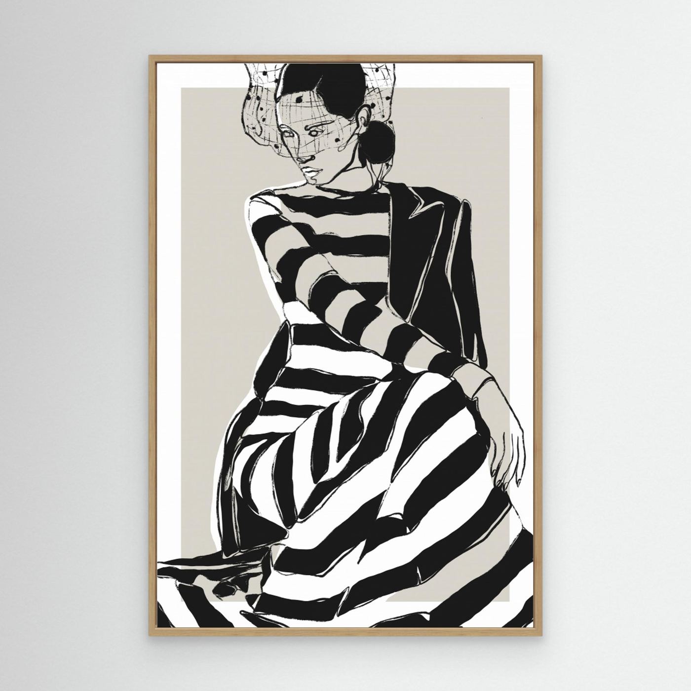 Striped Dress by Treechild