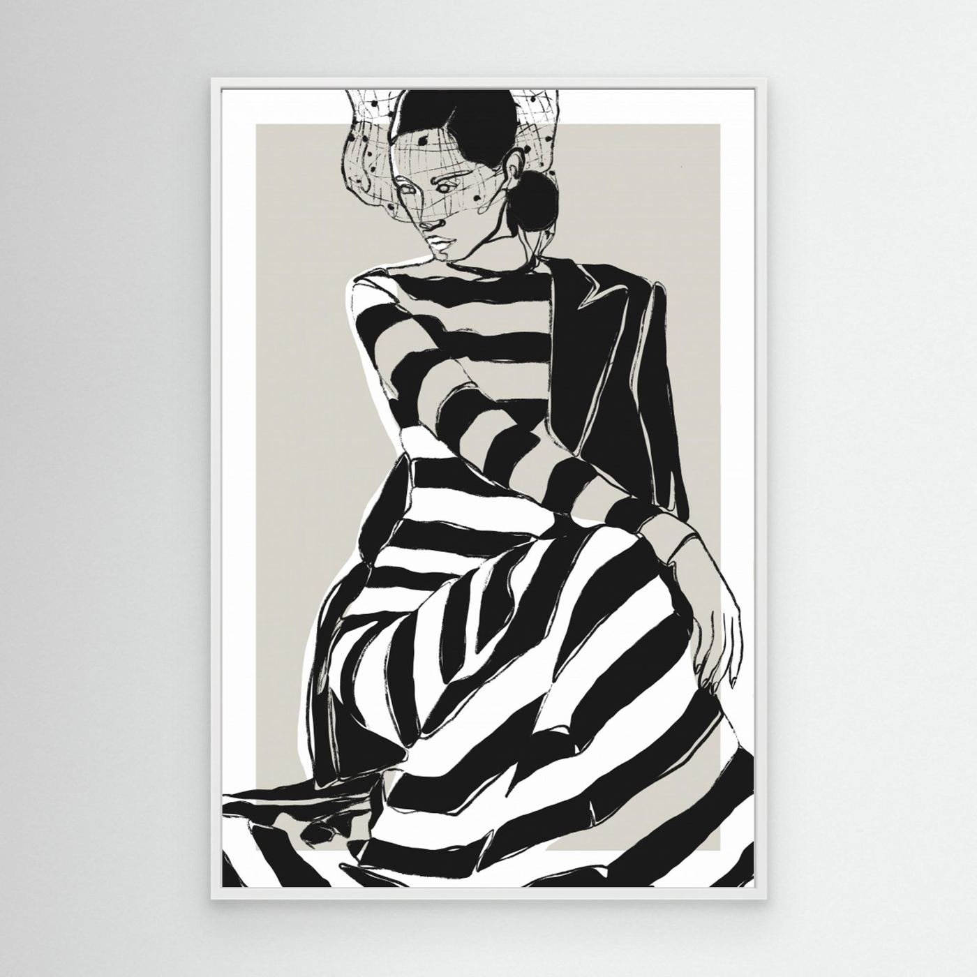 Striped Dress by Treechild