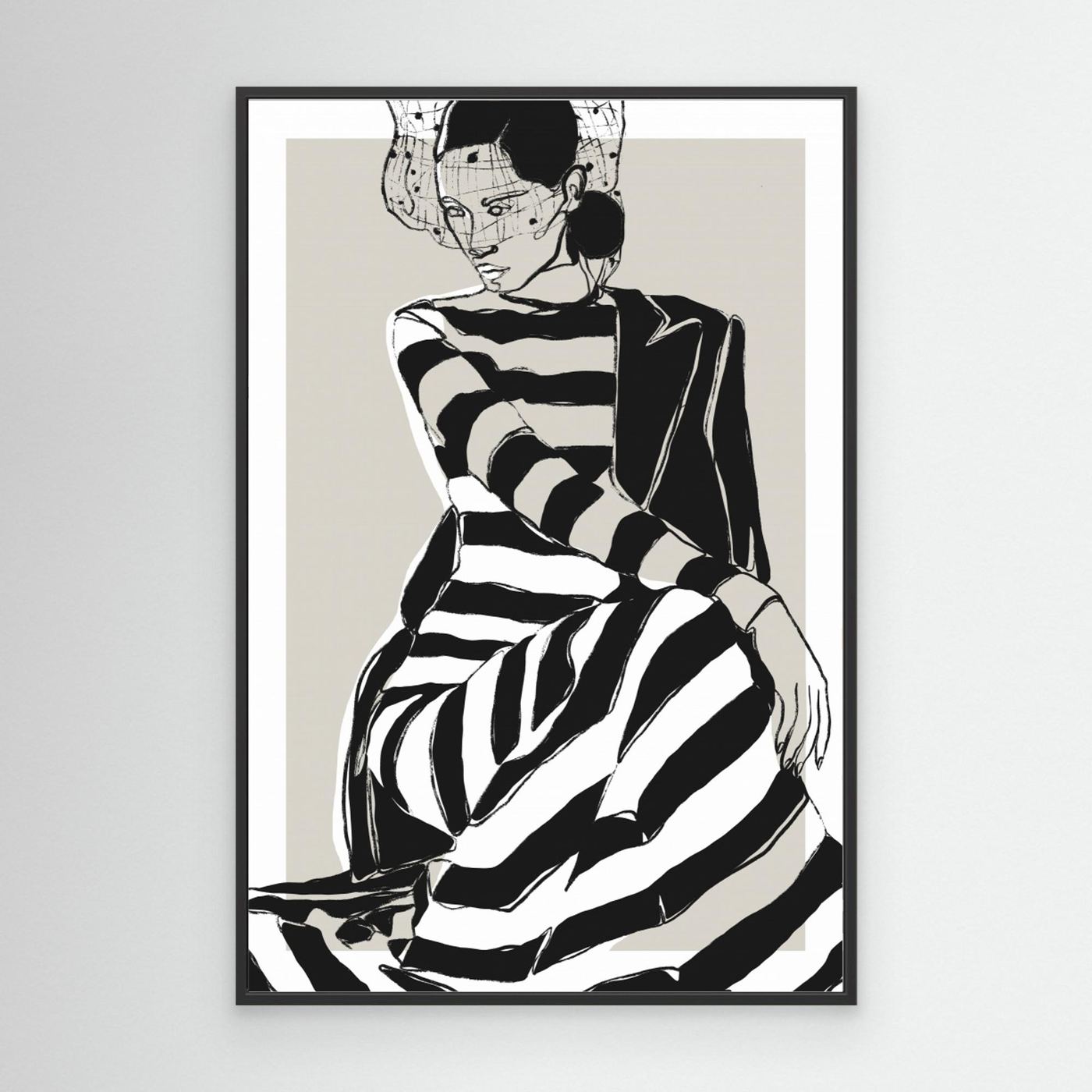 Striped Dress by Treechild