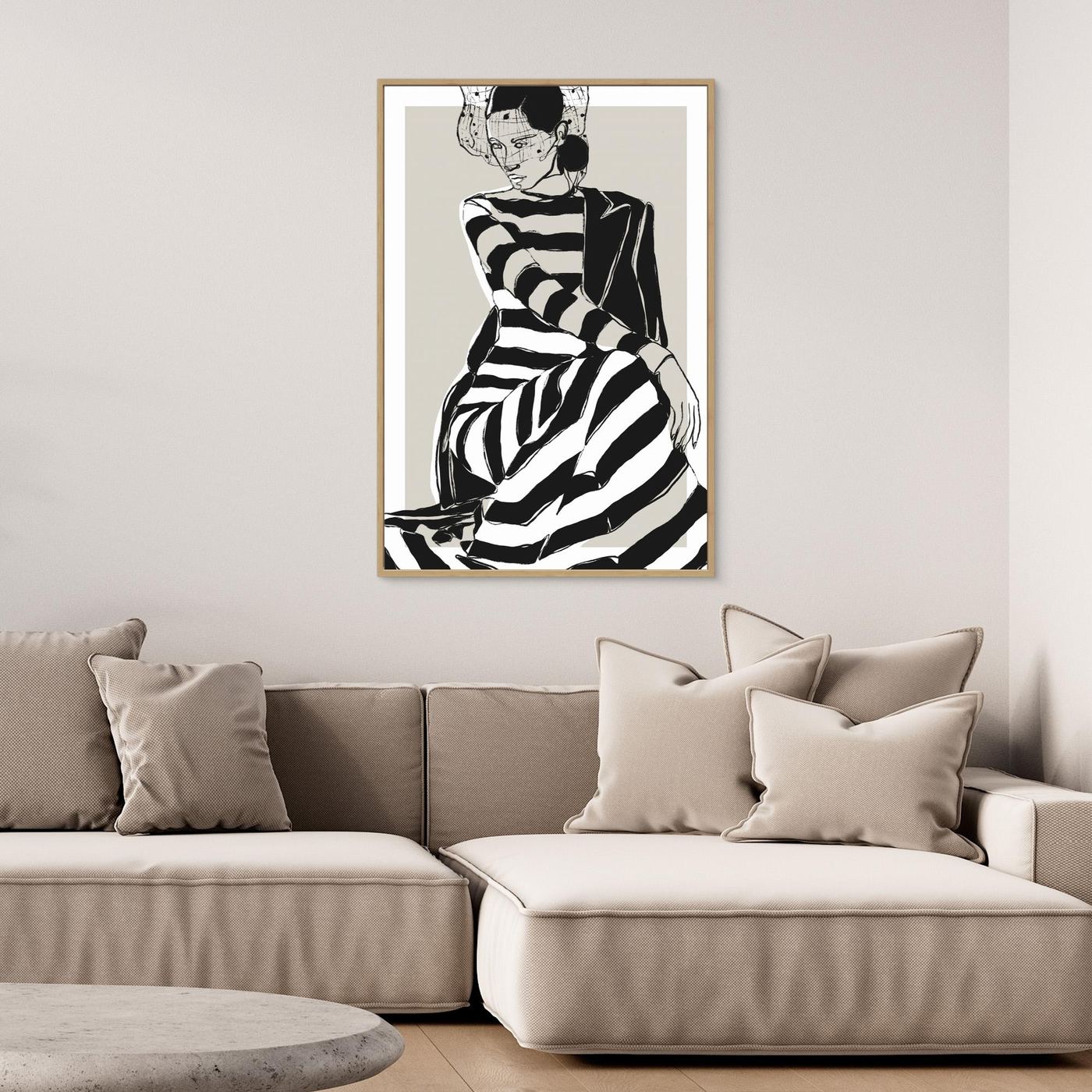 Striped Dress by Treechild