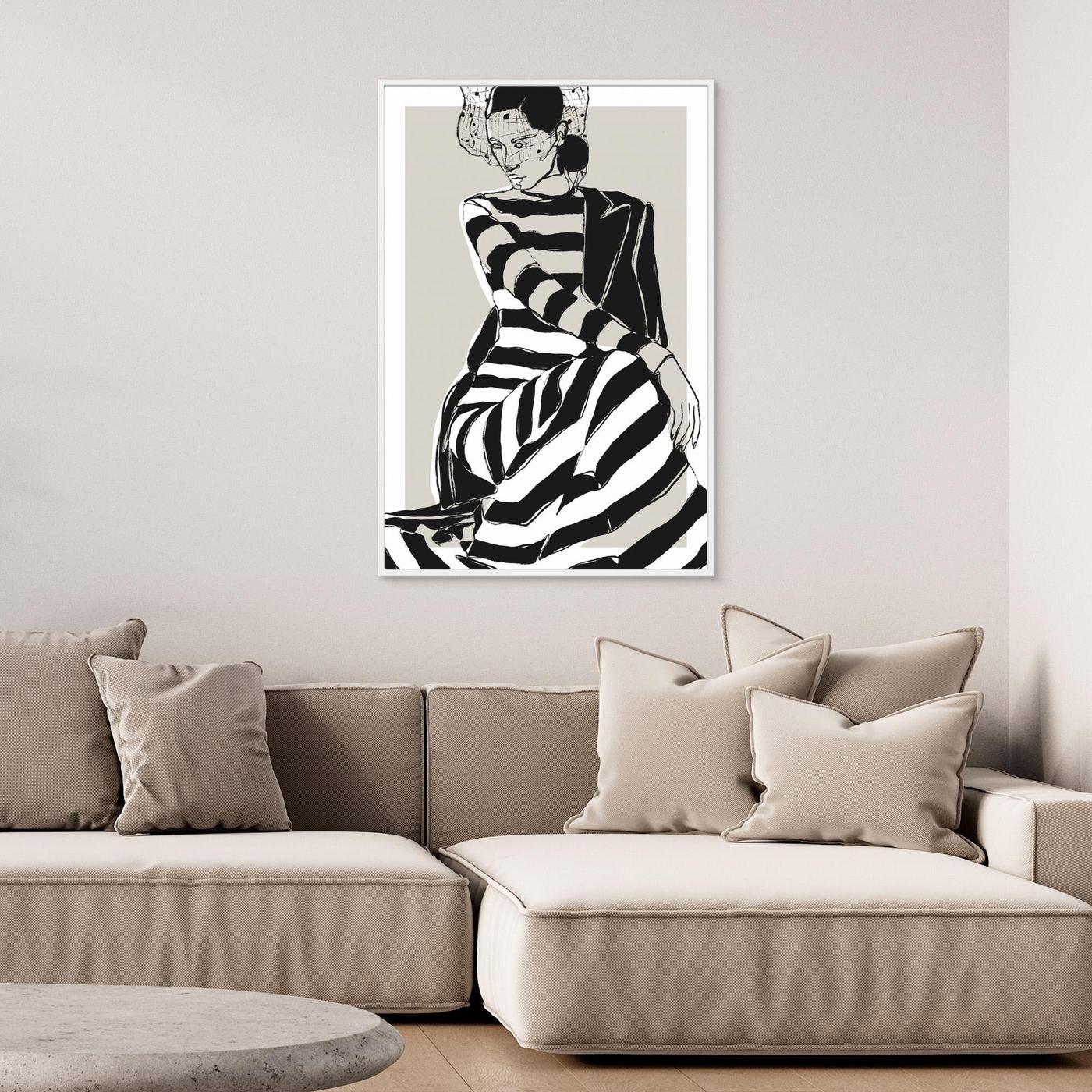 Striped Dress by Treechild
