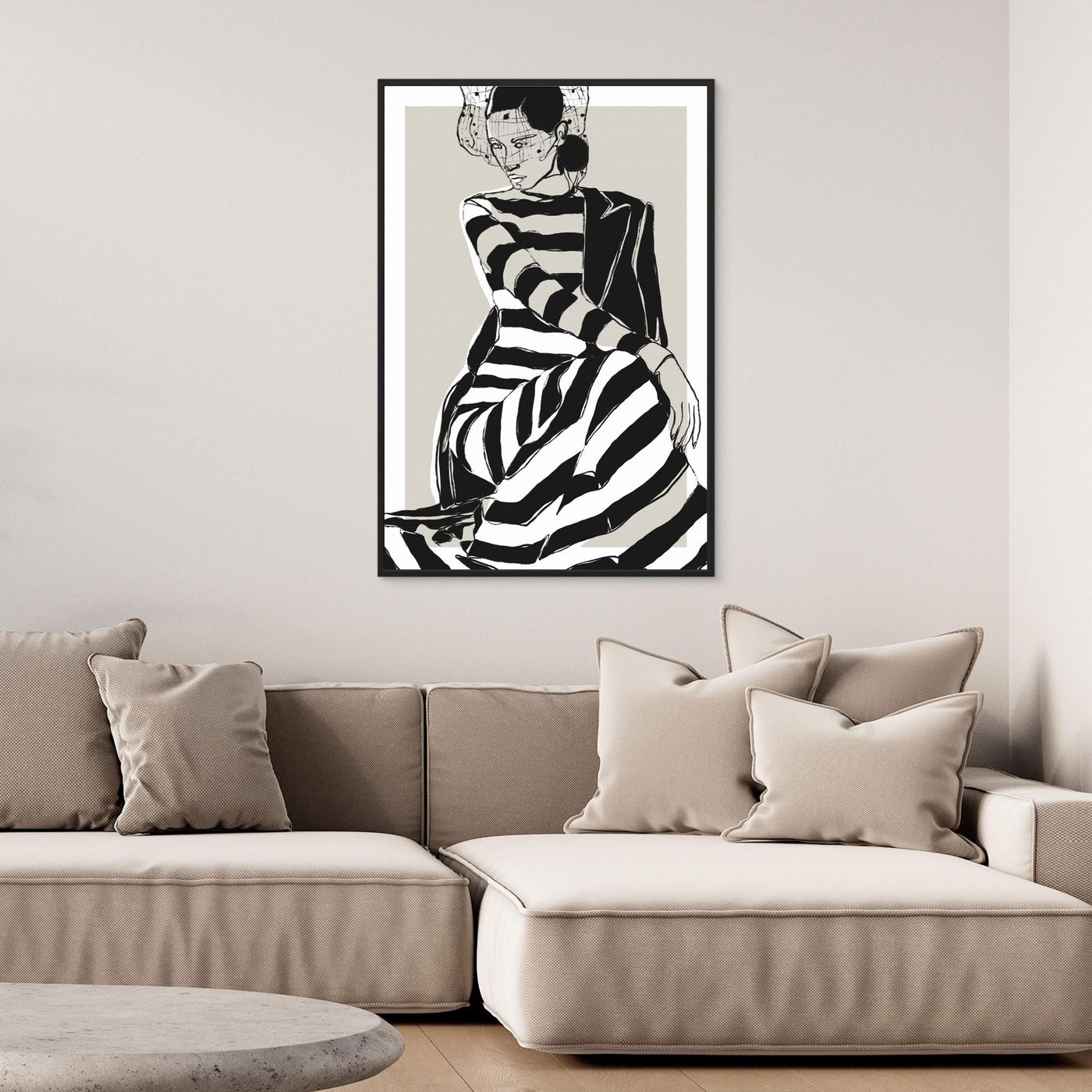 Striped Dress by Treechild