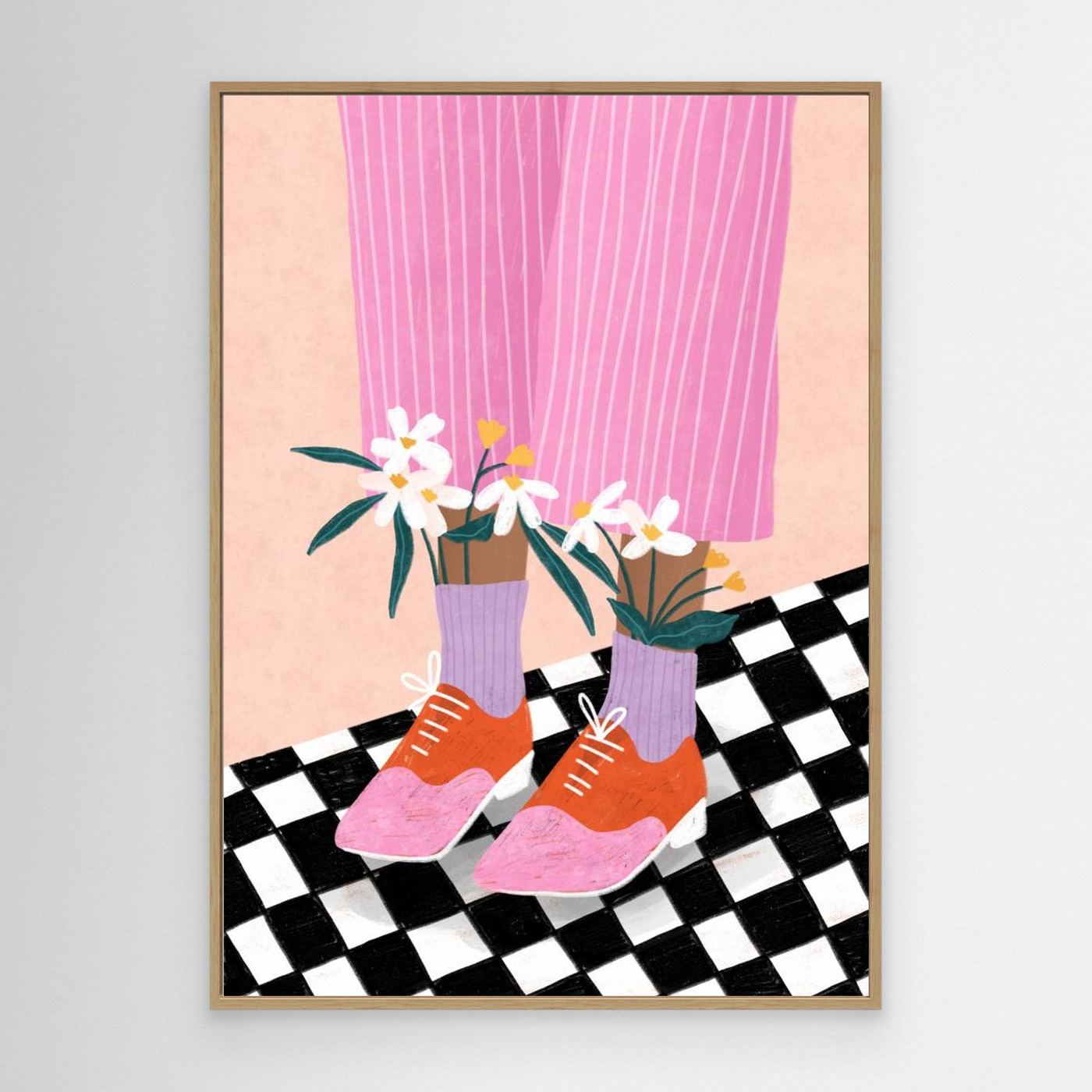 Floral Socks by Bea Müller