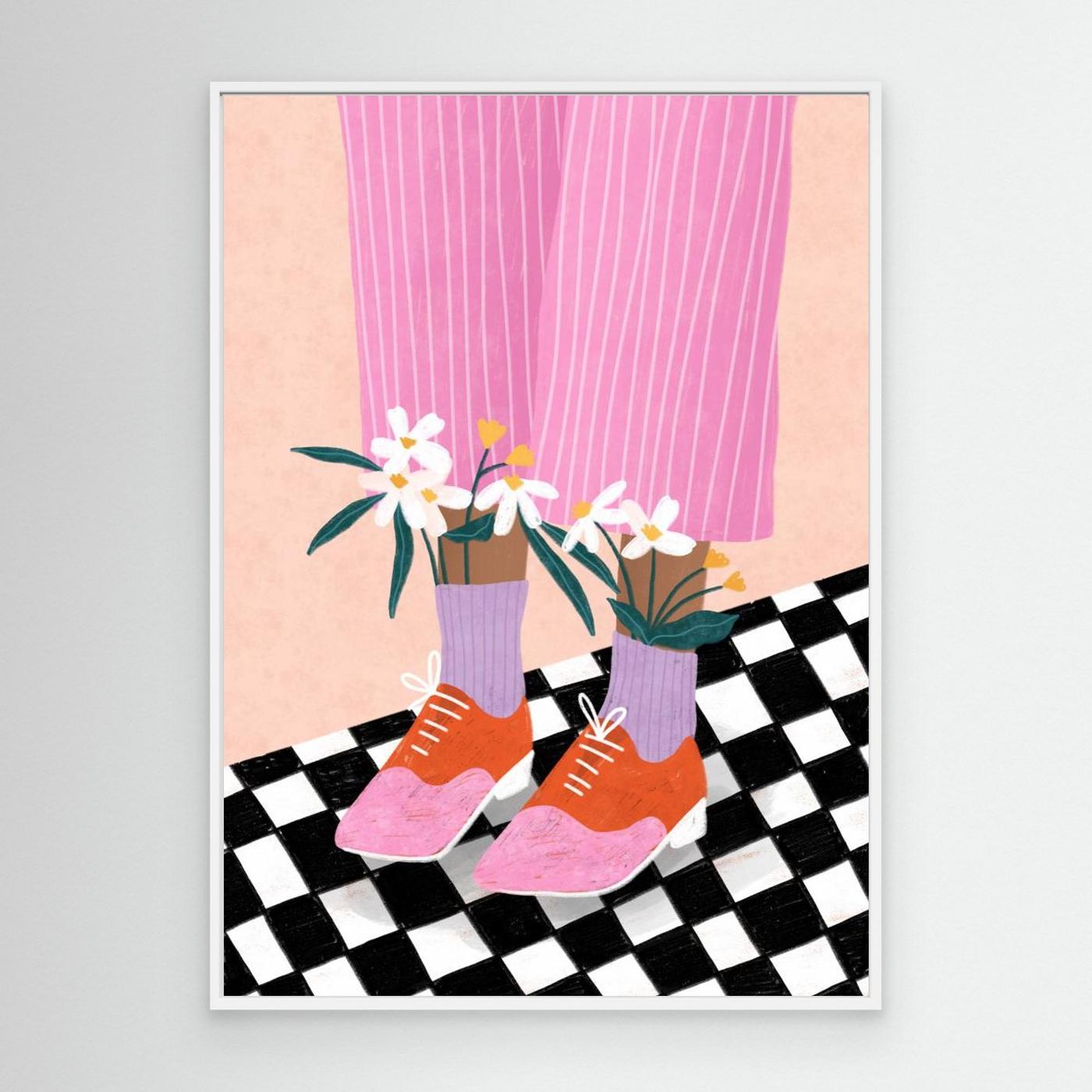 Floral Socks by Bea Müller