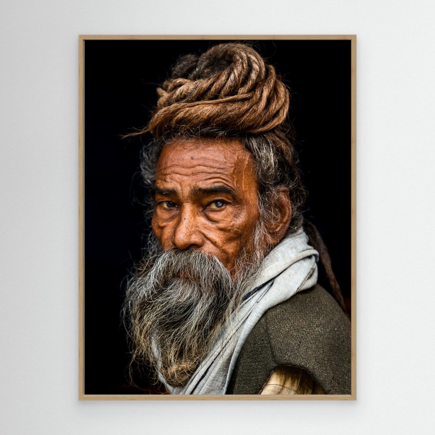 Portrait of a Sadhu... by Rakesh J.V