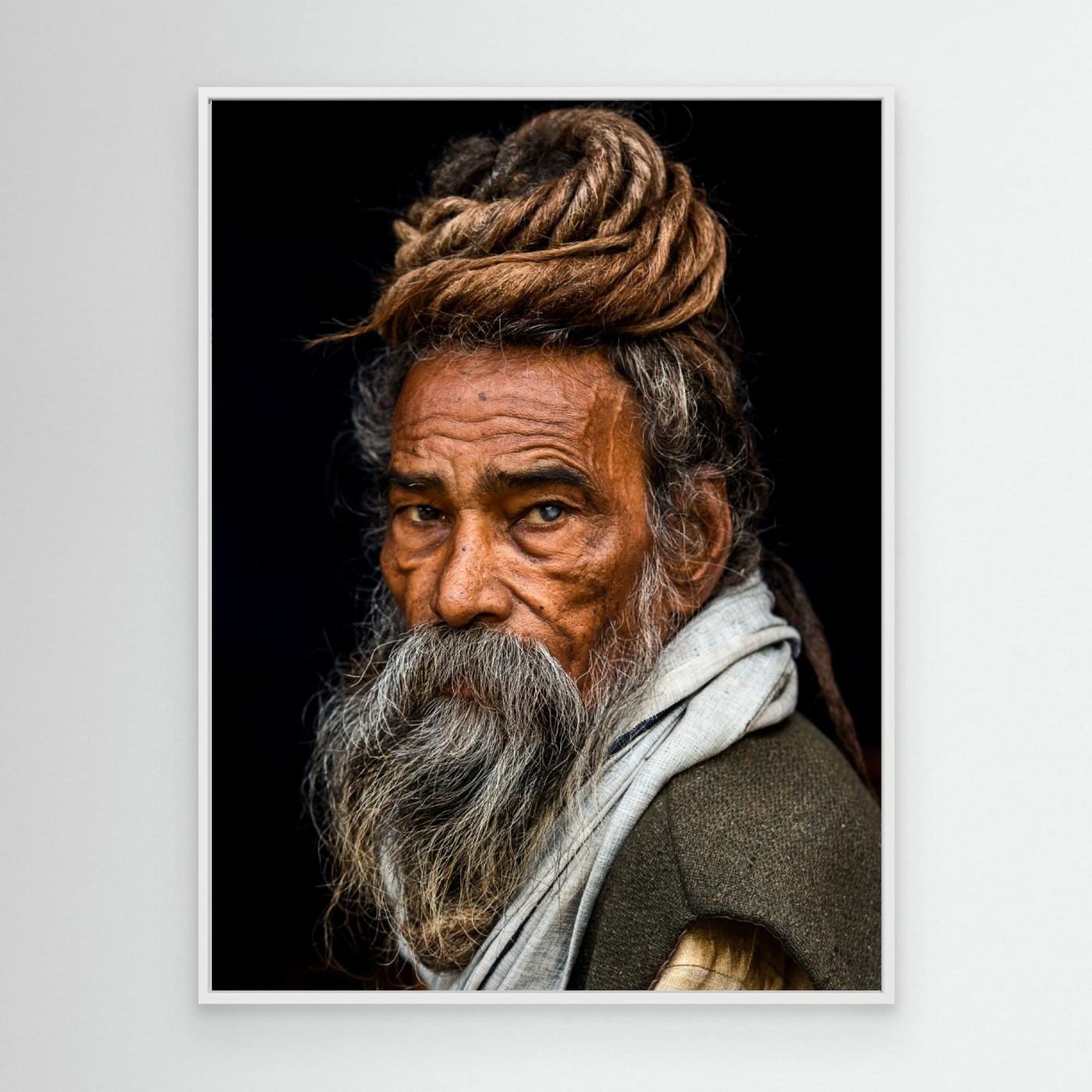 Portrait of a Sadhu... by Rakesh J.V