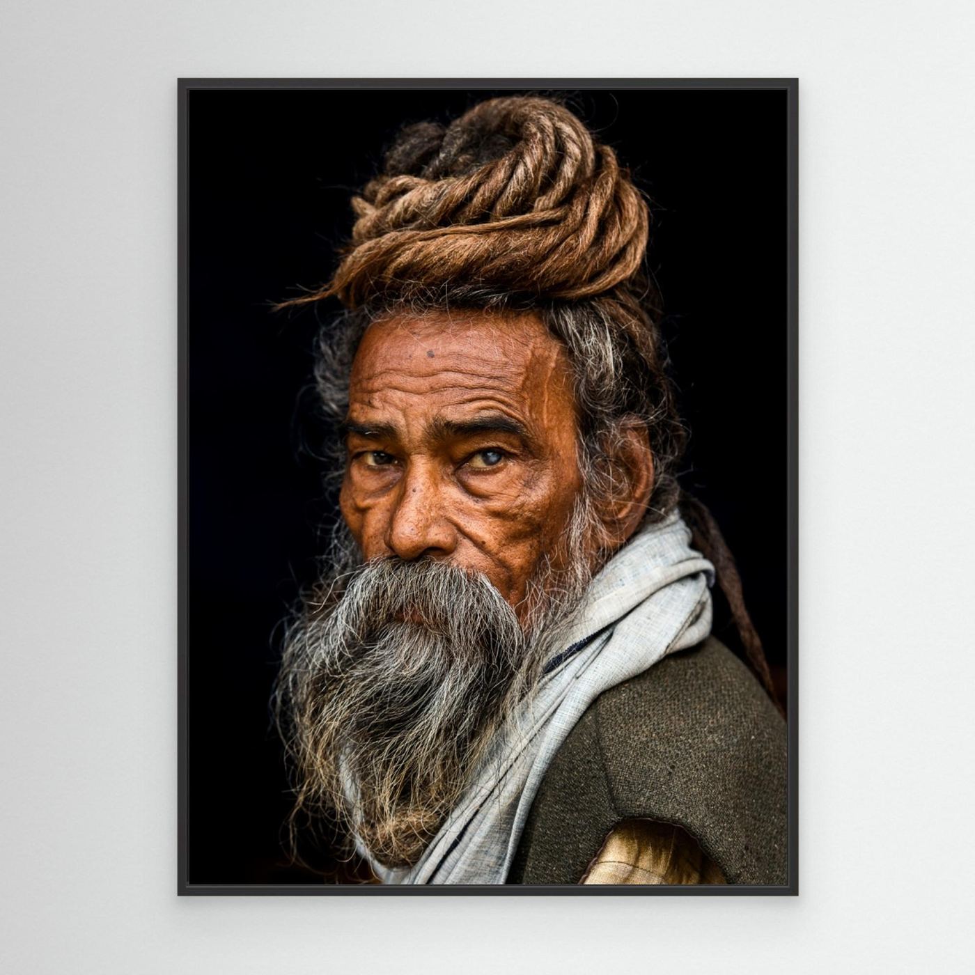 Portrait of a Sadhu... by Rakesh J.V