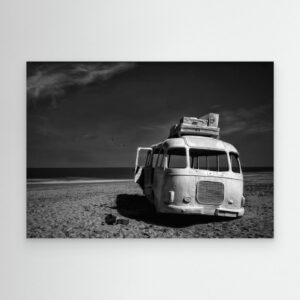 Beached Bus by Yvette Depaepe