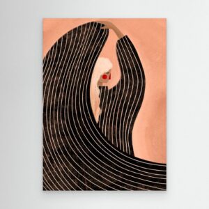 The Woman With the Black Dress by Bea MĂĽller