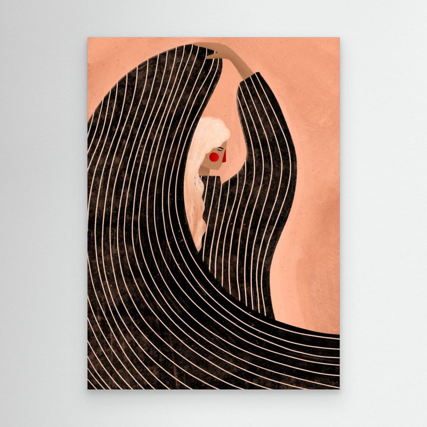 The Woman With the Black Dress by Bea Müller