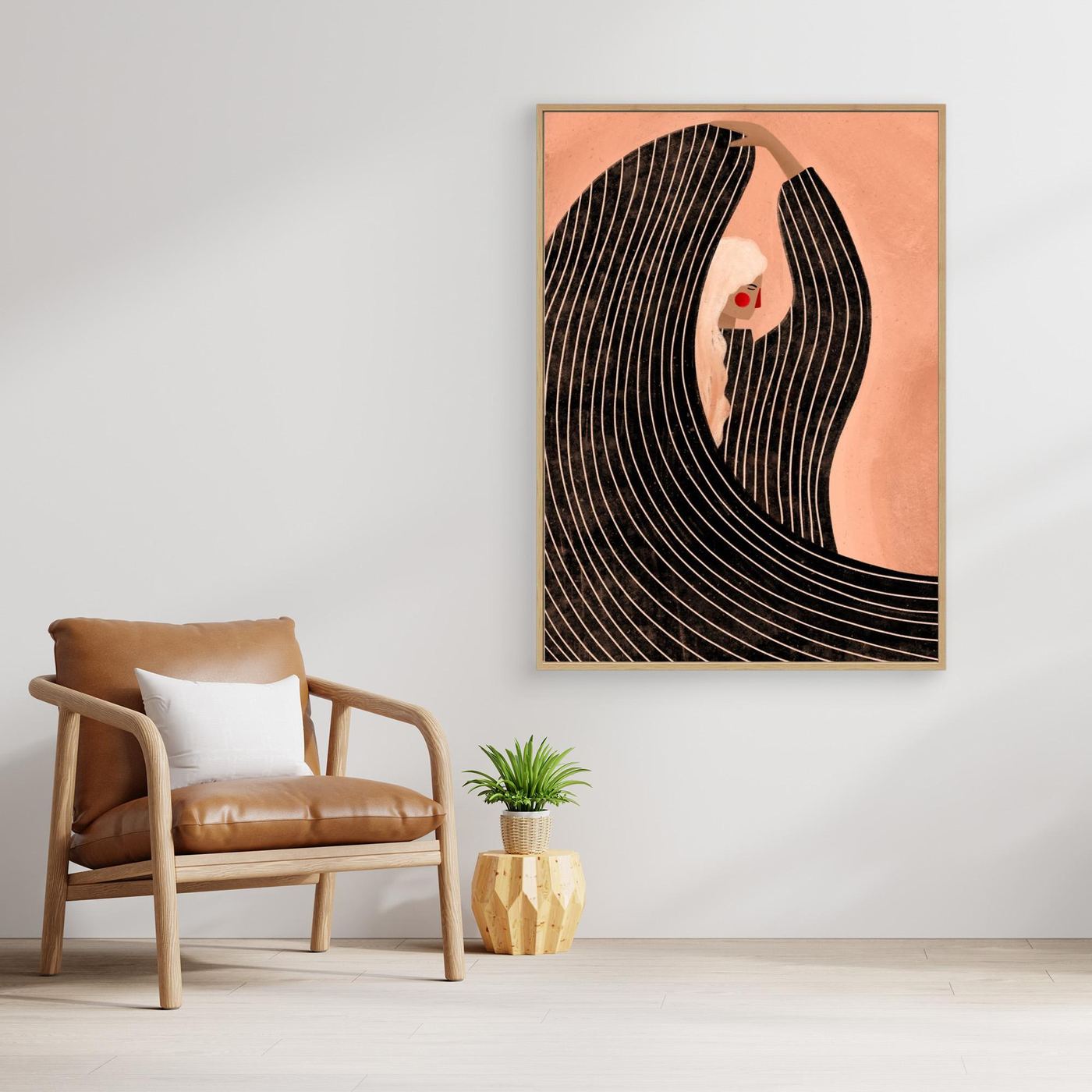 The Woman With the Black Dress by Bea Müller