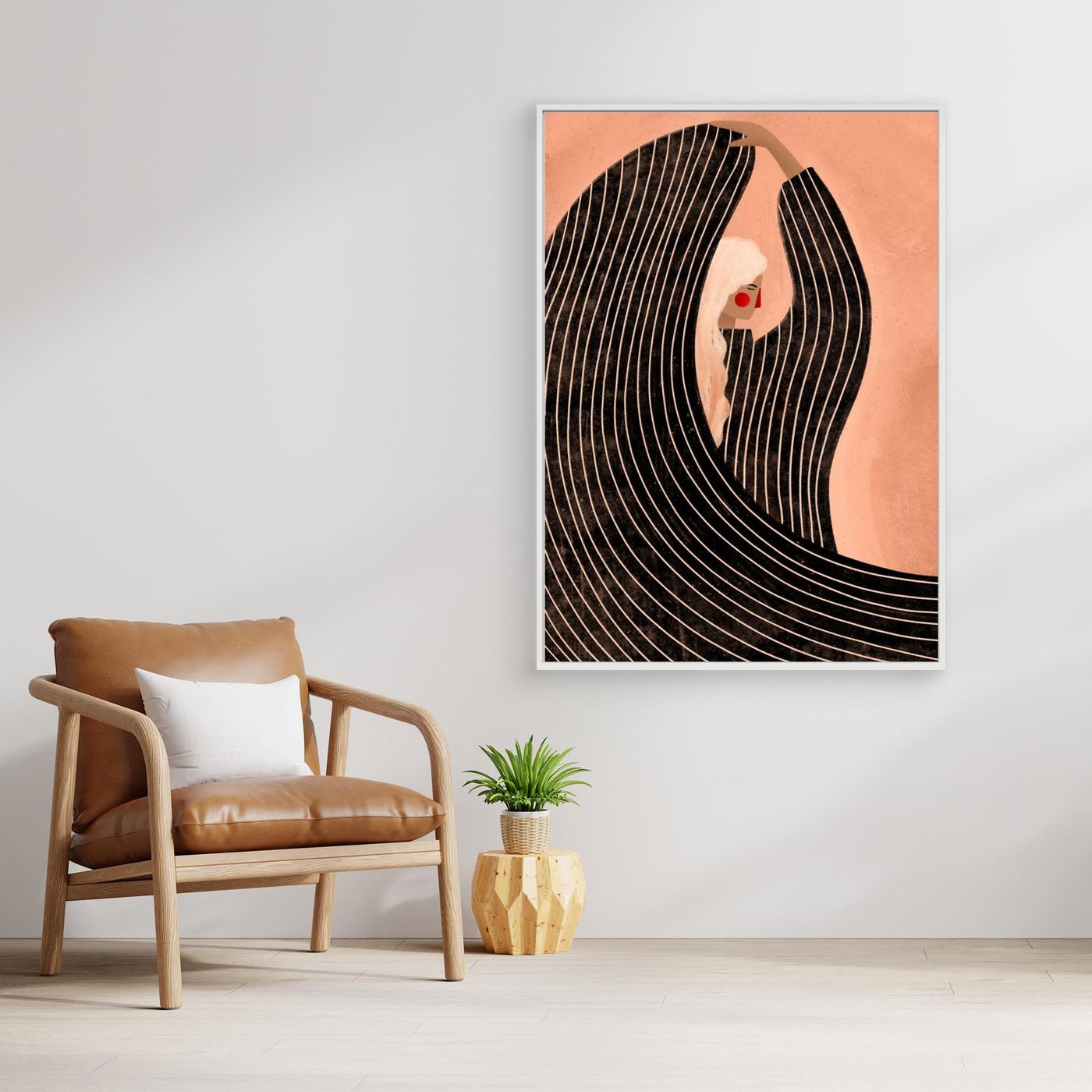 The Woman With the Black Dress by Bea Müller