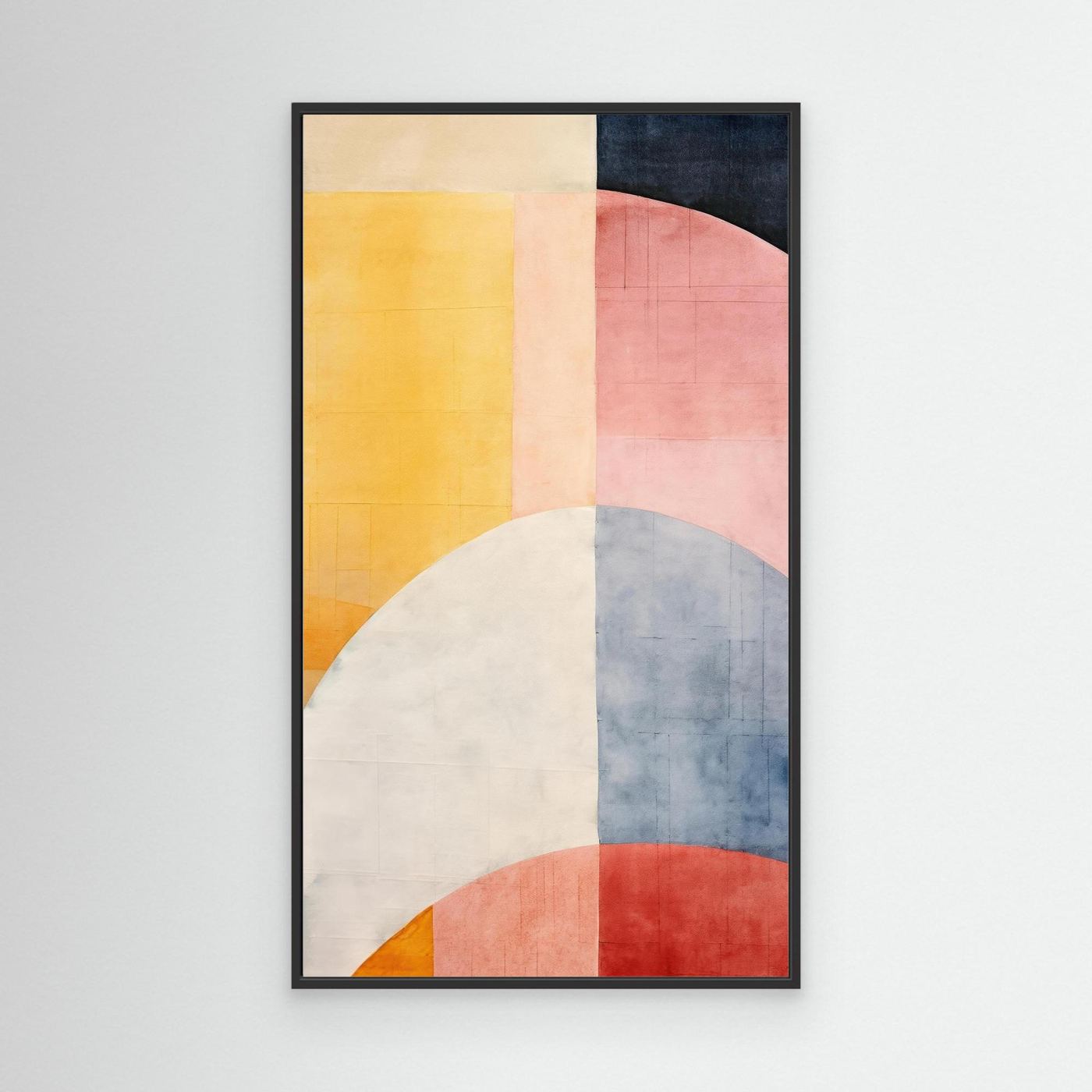 Minimal Geometric Color Fields | Scandinavian Abstract Art