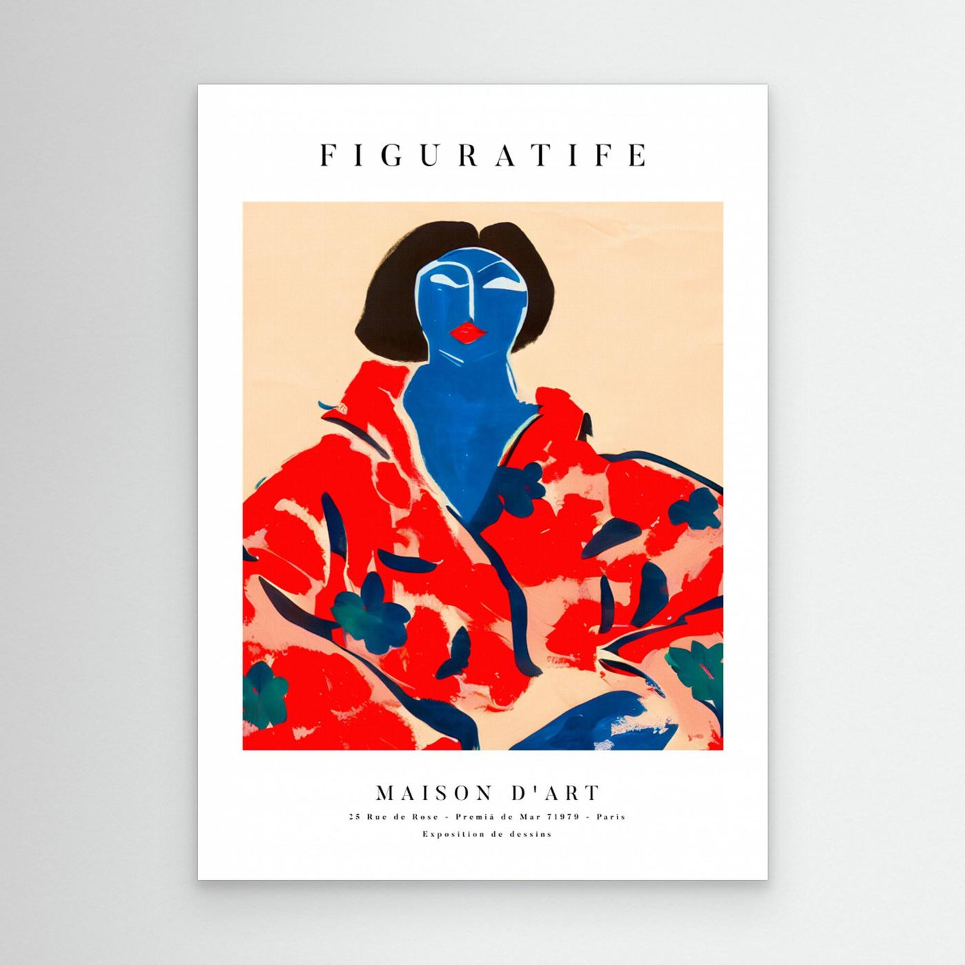 Poster Portrait Series 01 by The Printable Studio