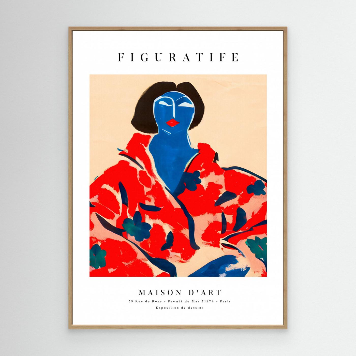 Poster Portrait Series 01 by The Printable Studio