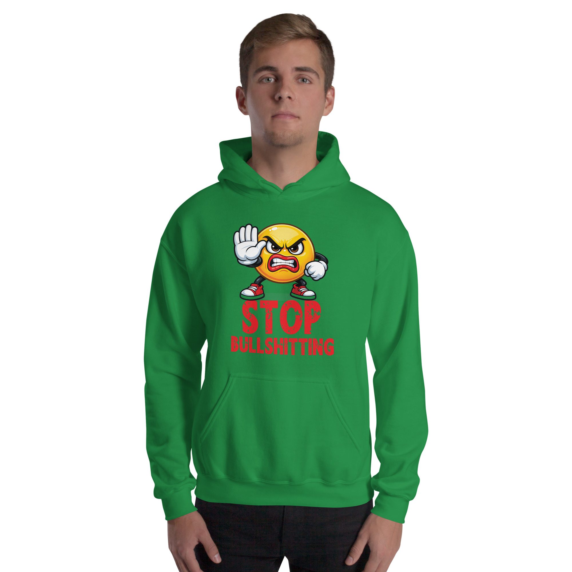 Stop BullShitting Unisex Hoodie - Image 4