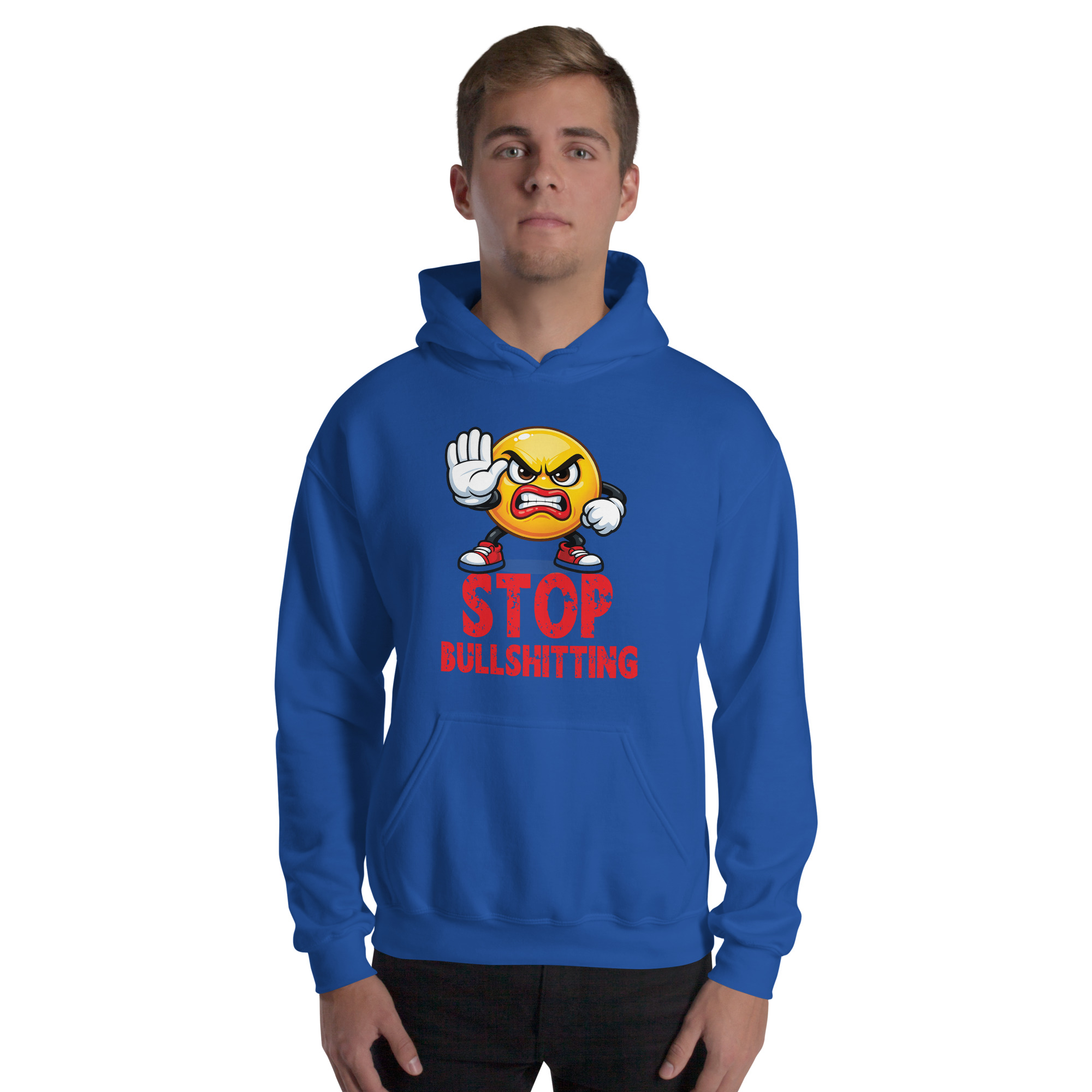 Stop BullShitting Unisex Hoodie - Image 3