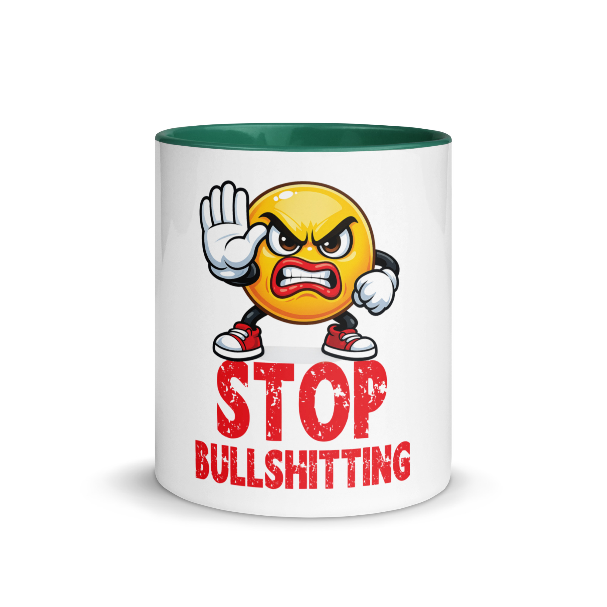 Stop Bullshitting Mug - Image 4