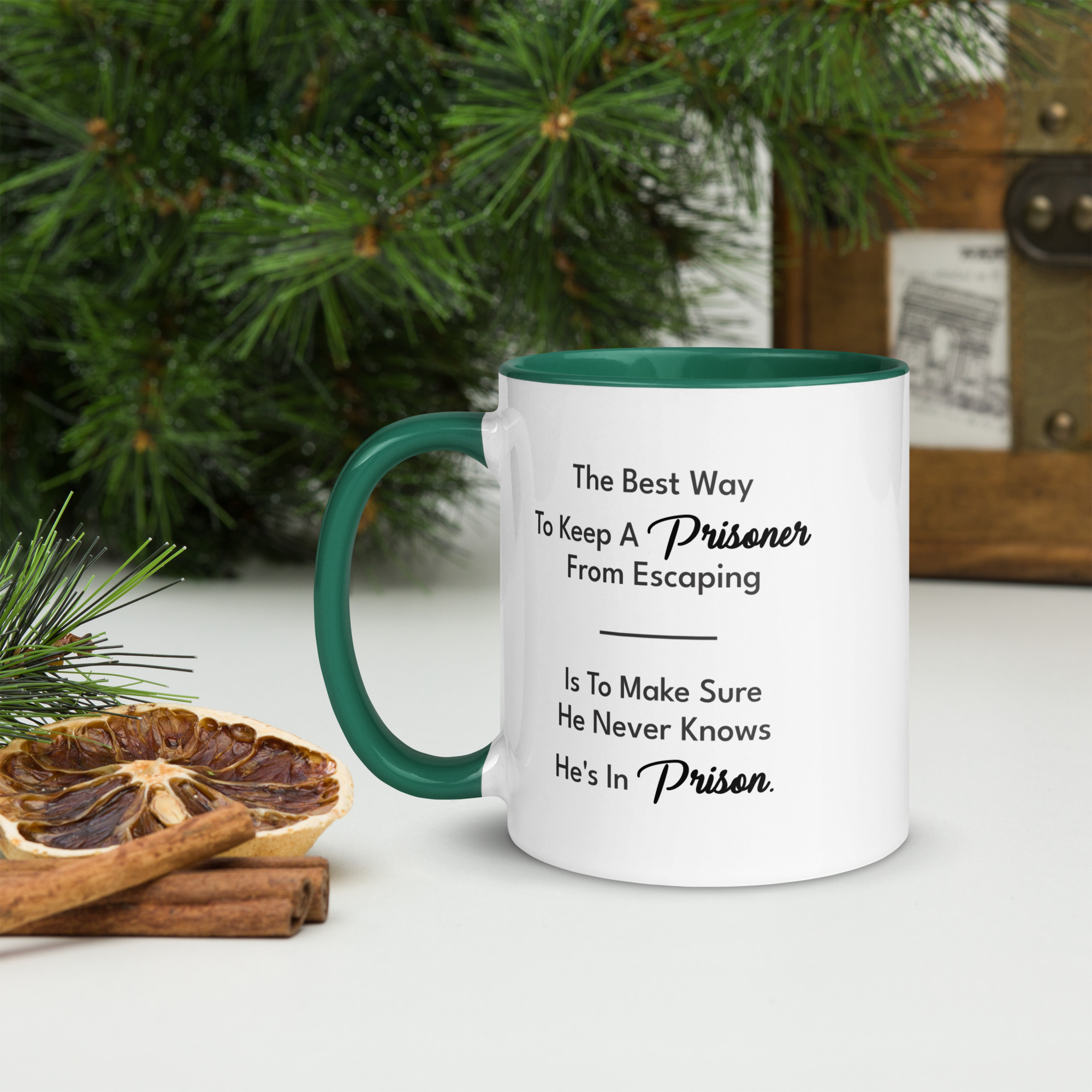 Prisoner Quote Graphic Mug - Image 17