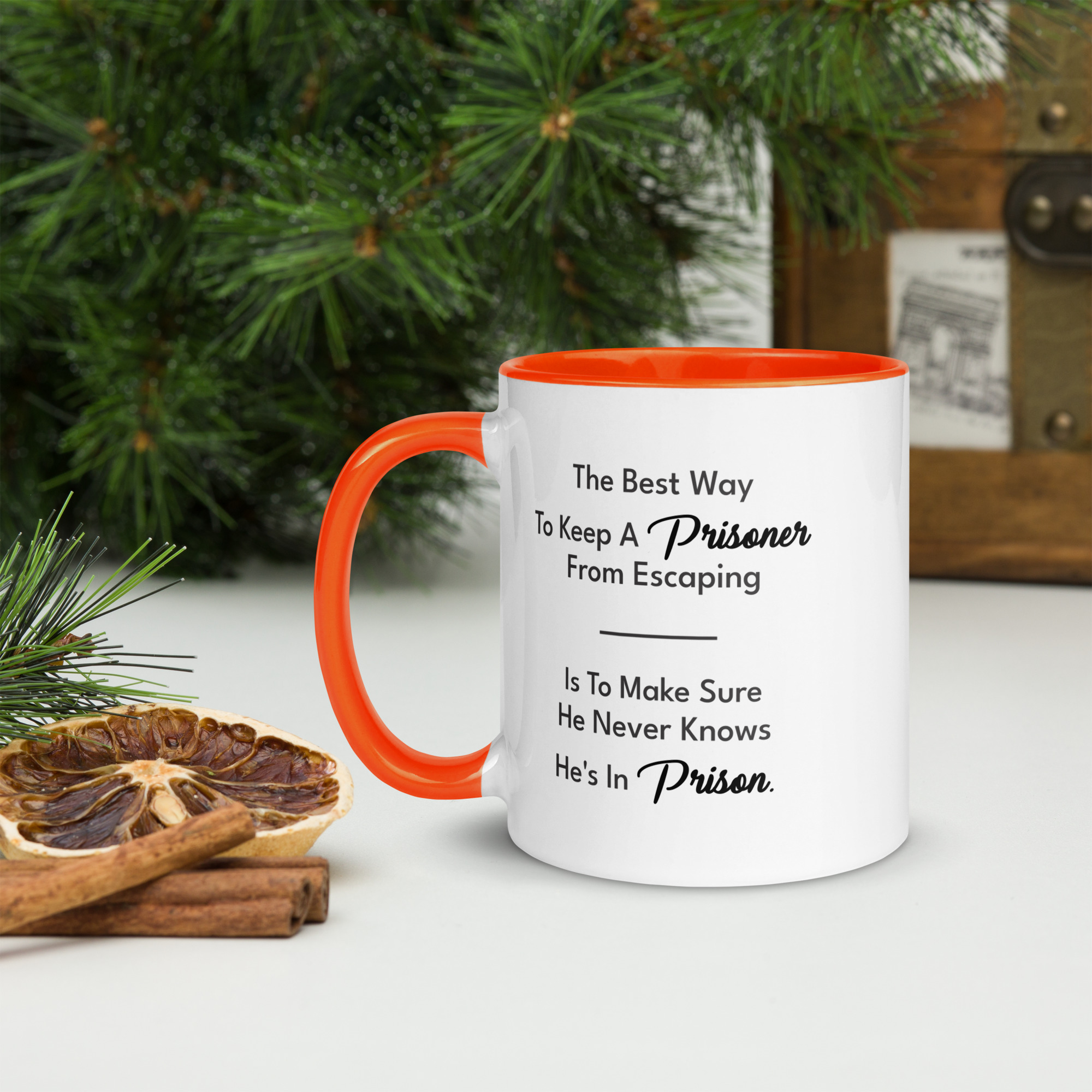 Prisoner Quote Graphic Mug - Image 18