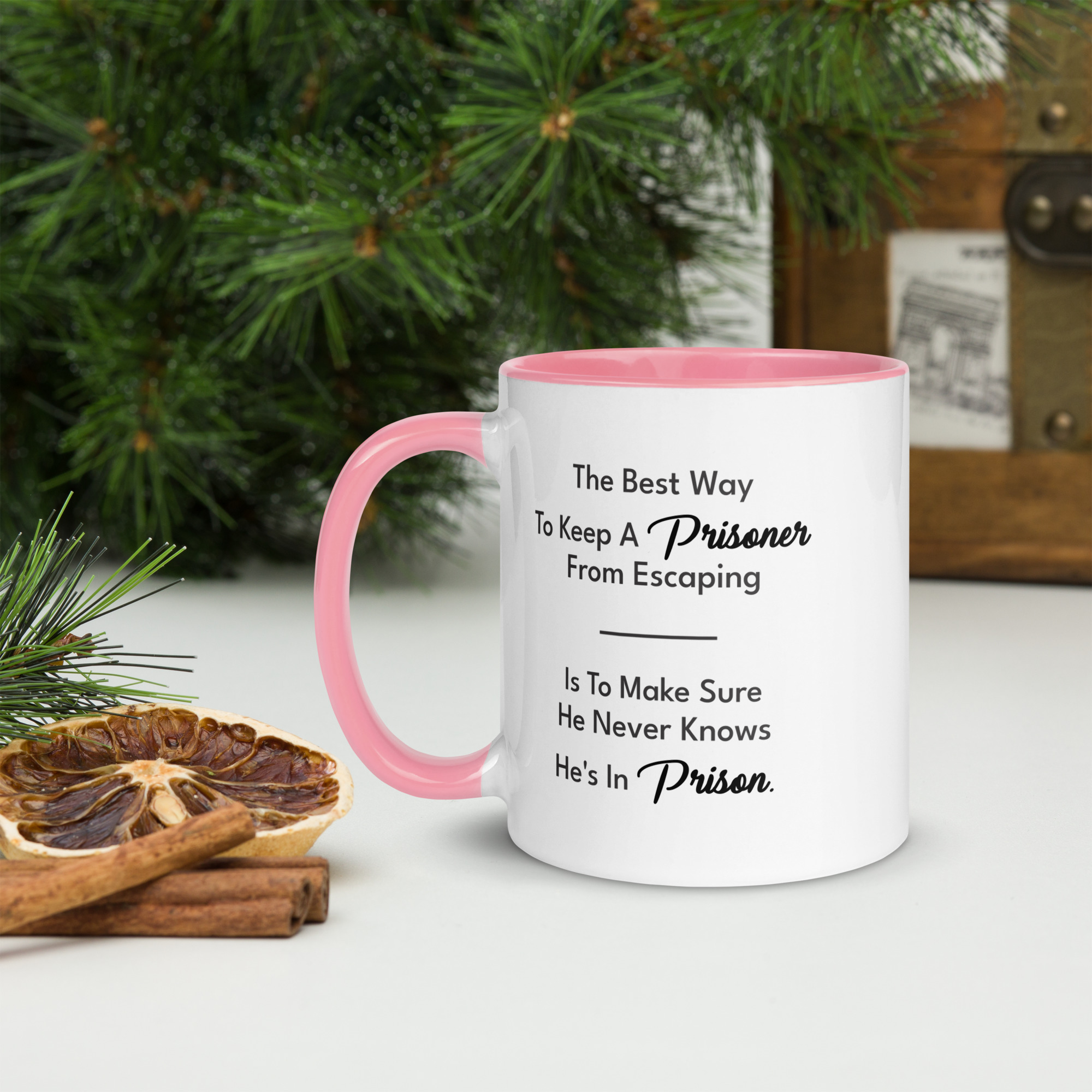 Prisoner Quote Graphic Mug - Image 20
