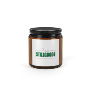 I am Still Goode Amber jar soy candle