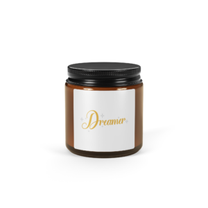 Dreamer Amber jar soy candle