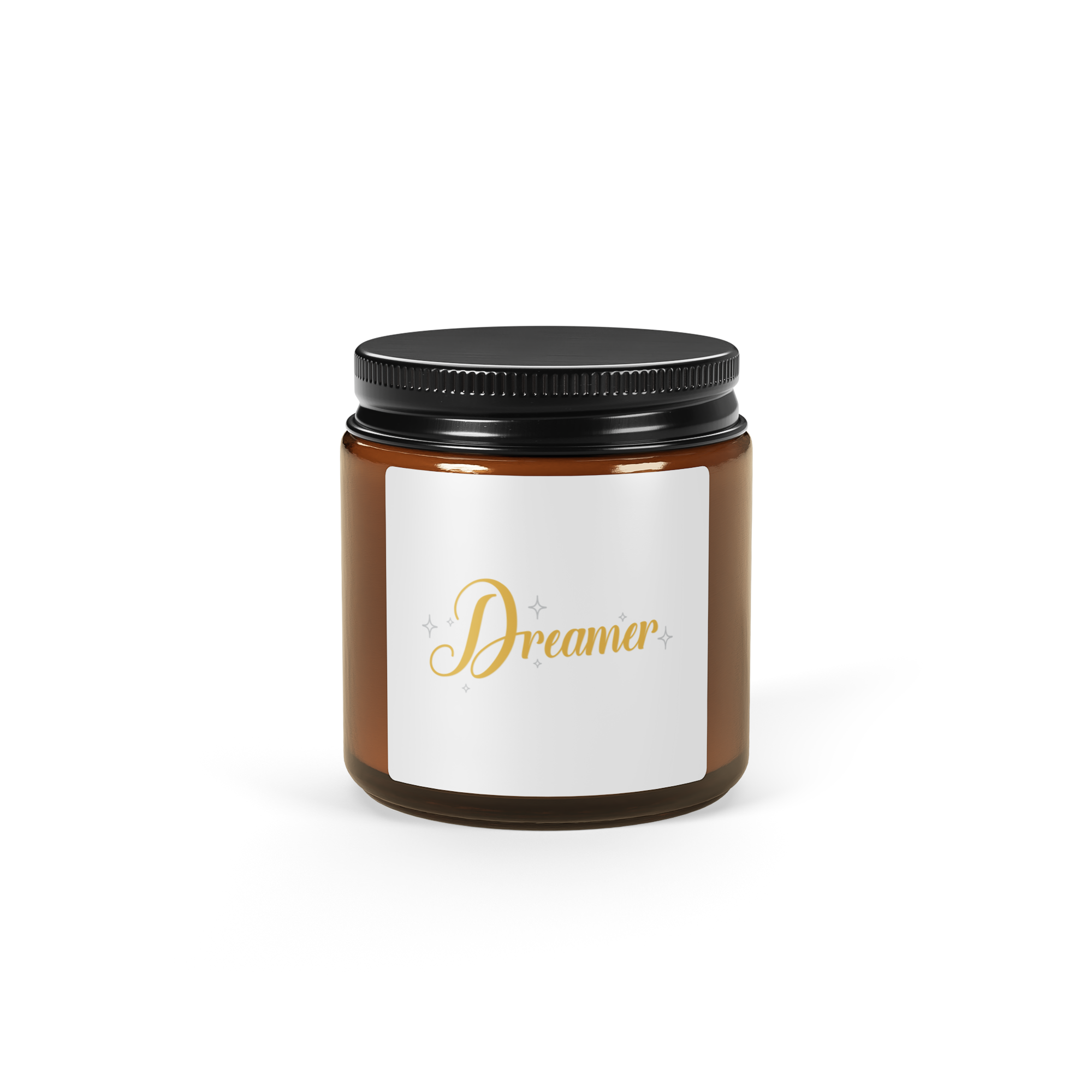Dreamer Amber jar soy candle - Image 2
