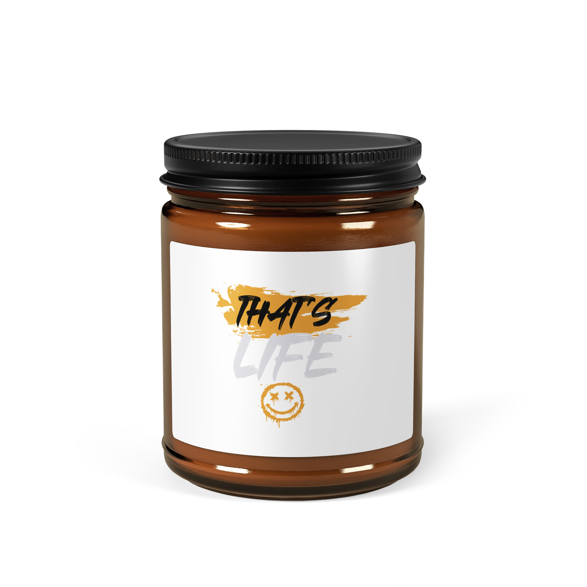 That's Life Amber jar soy candle - Image 9