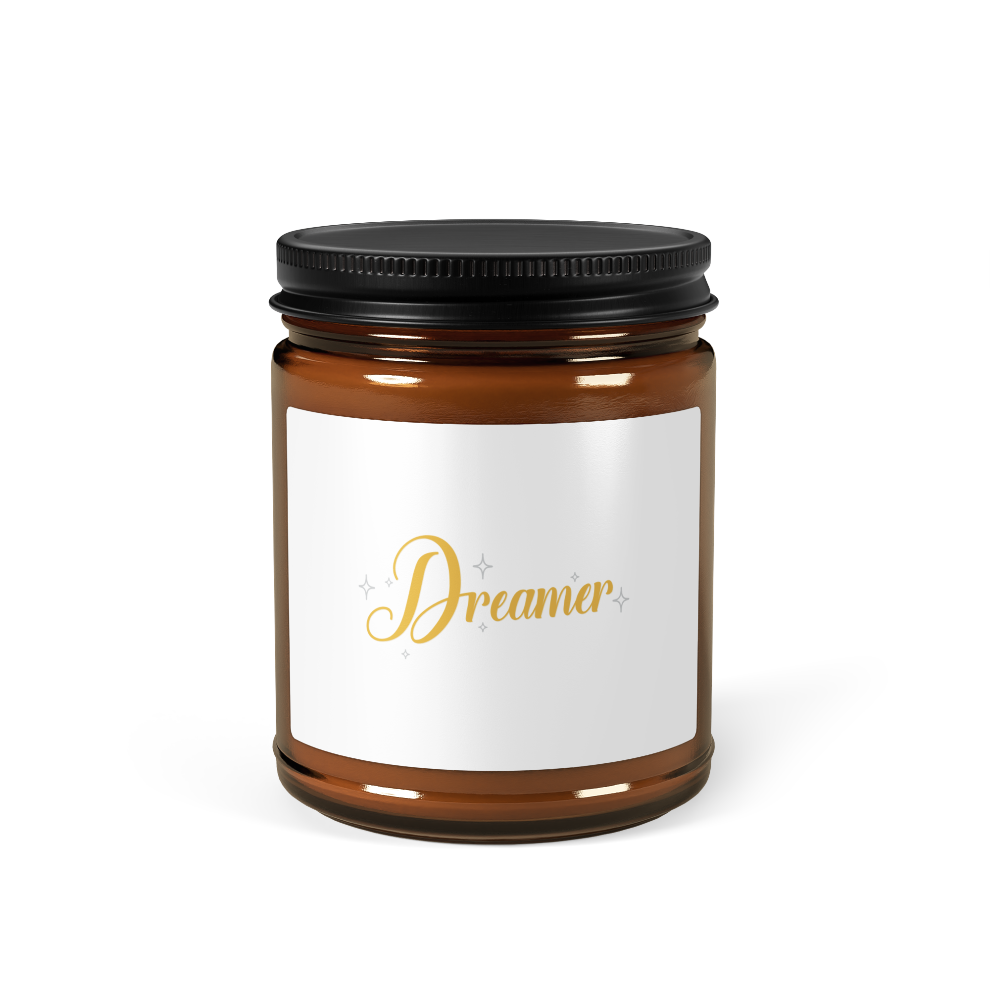 Dreamer Amber jar soy candle - Image 9