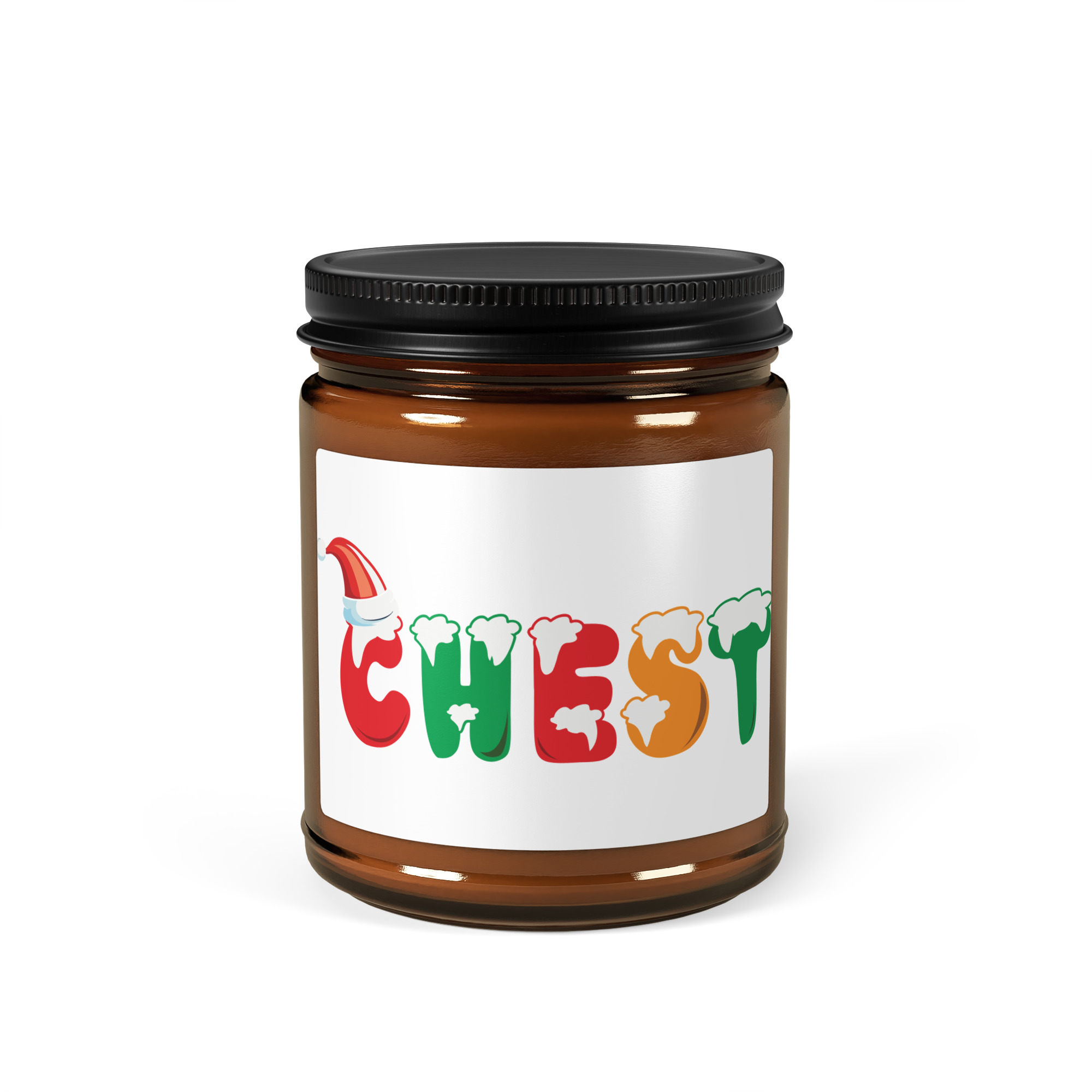 Amber Jar Soy Candle - Image 2