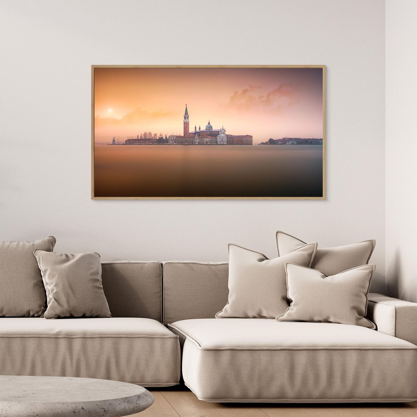 Venice pink sunrise by Joanaduenas
