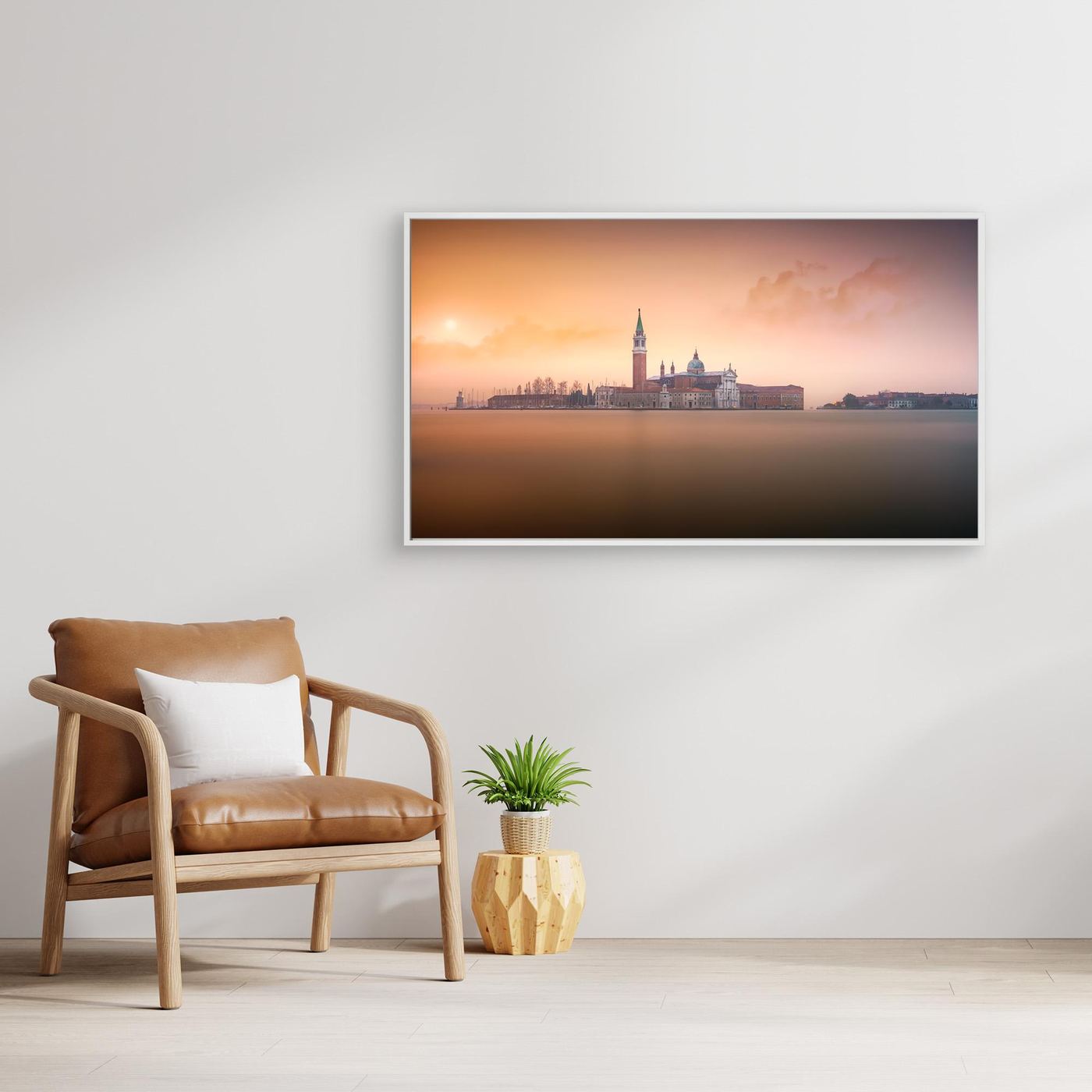 Venice pink sunrise by Joanaduenas