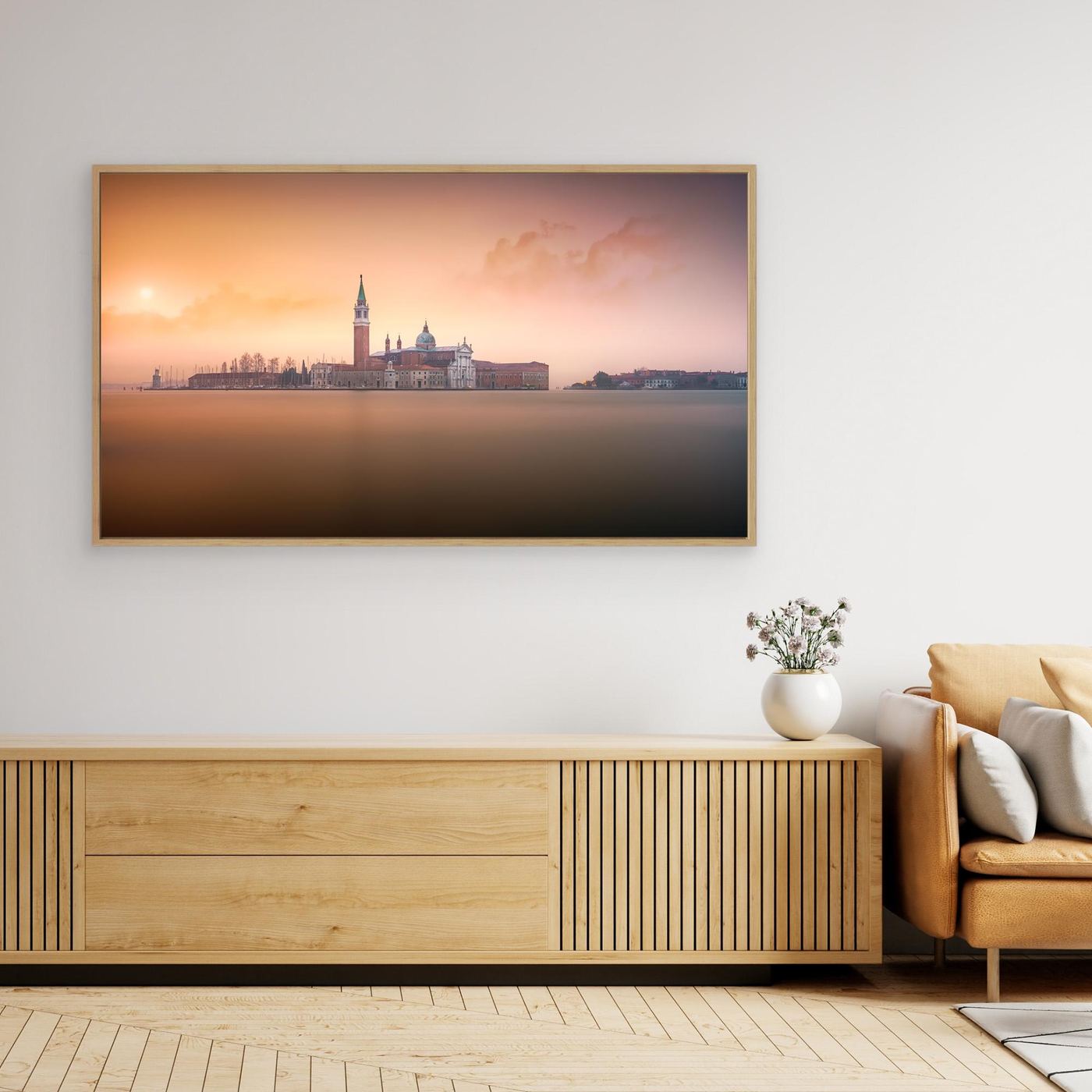 Venice pink sunrise by Joanaduenas