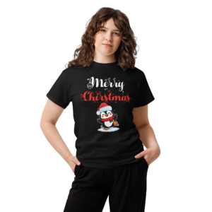 Merry Christmas Cute Penguin Unisex classic t-shirt