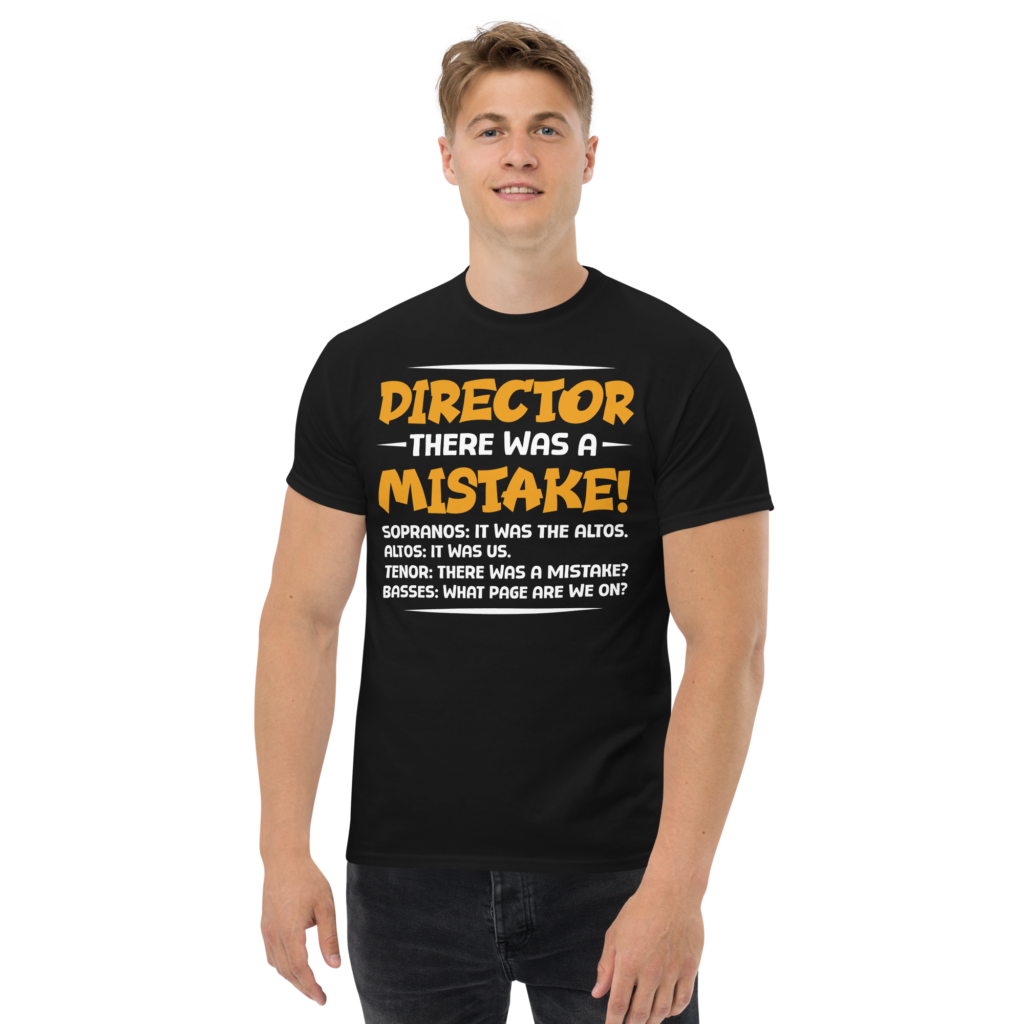 Director There Was A Mistake Unisex Classic t-shirt