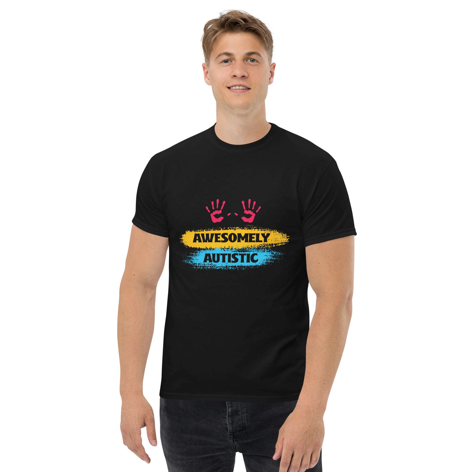Awesomely Autistic Unisex classic t- shirt