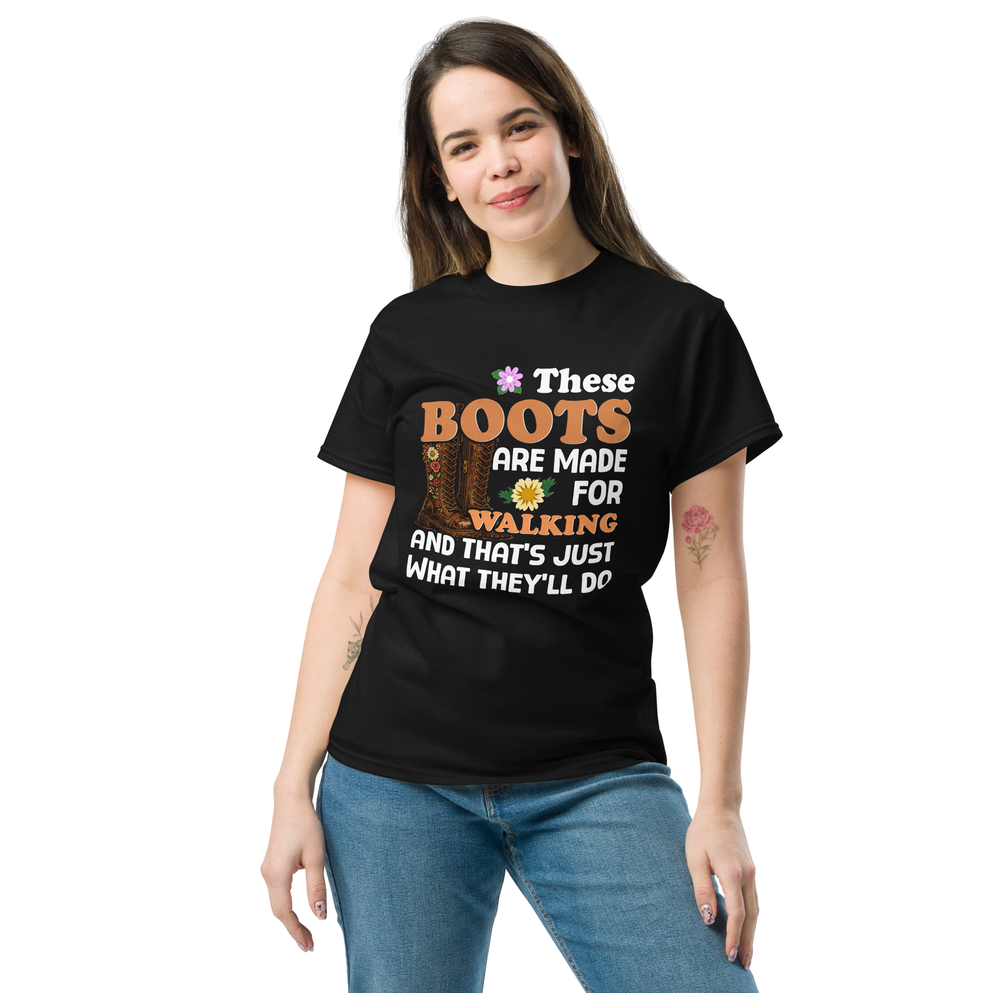 These Boots are Made for Walking Unisex classic t-shirt